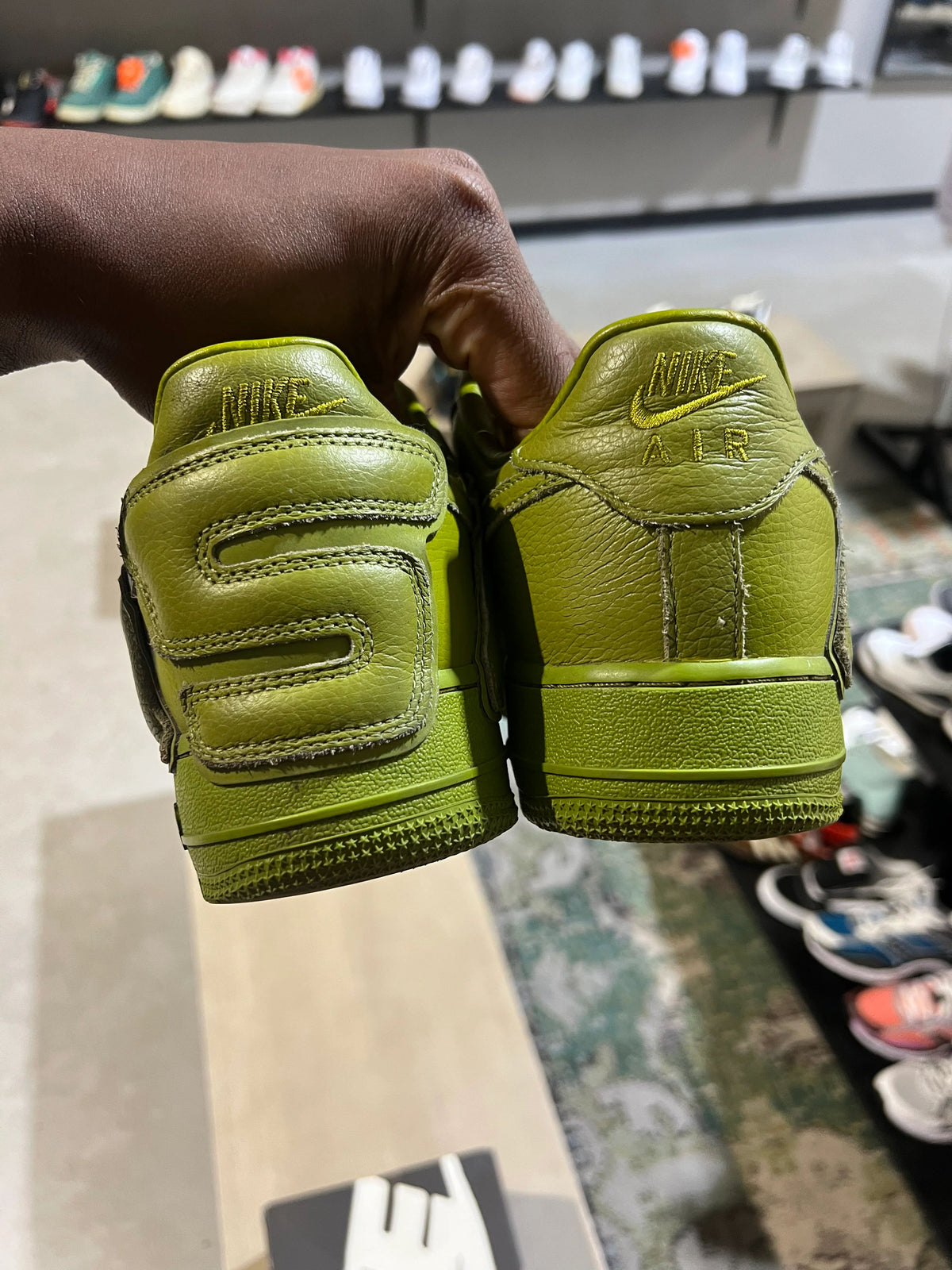 Nike Air Force 1 Low Cactus Plant Flea Market Moss - Pre-Owned