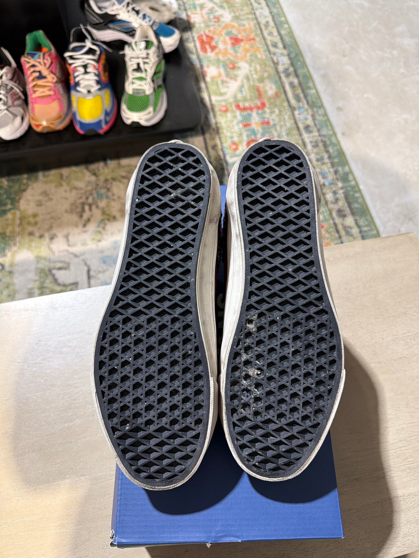 Burgundy Souvenir Vans Sz 8.5 Used