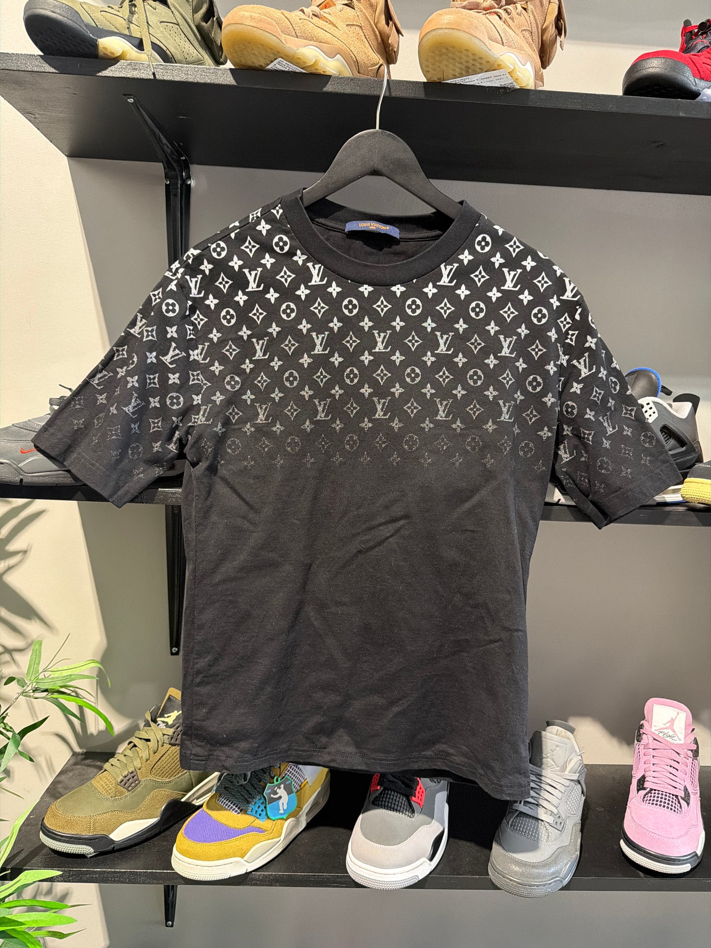 Louis Vuitton Black Monogram Tee