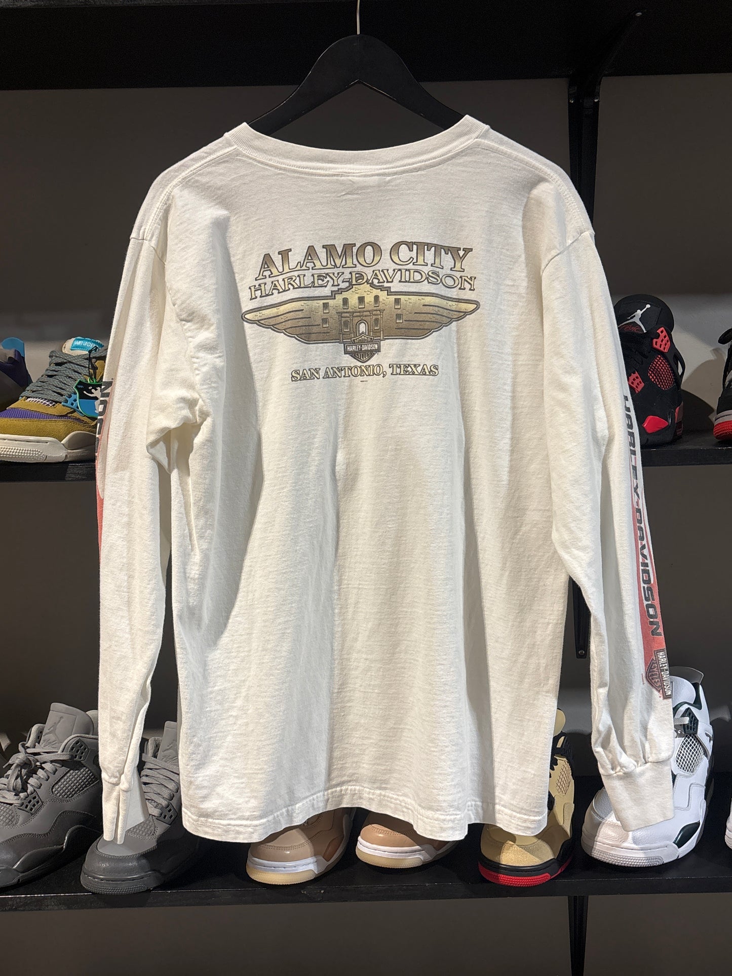 Vintage Harley Davidson Flames 2004 Tee