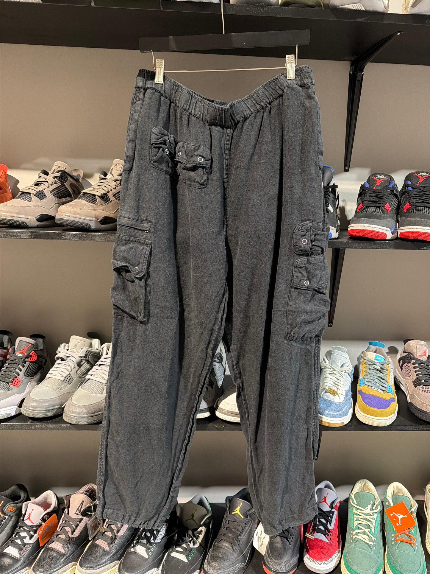 Black Stussy cargo pants xxl sz xxl