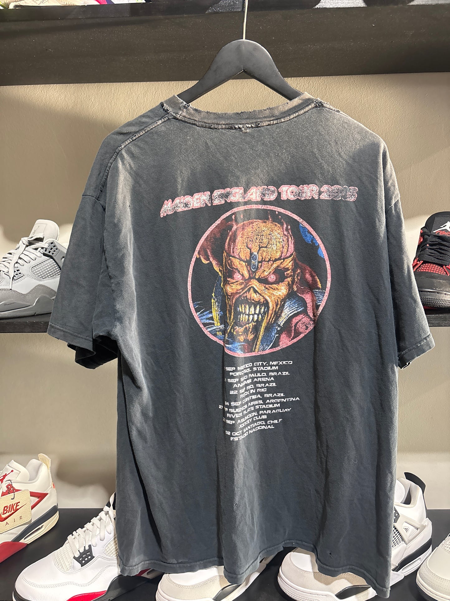 Vintage Iron Maiden Number Of The Beast Tee
