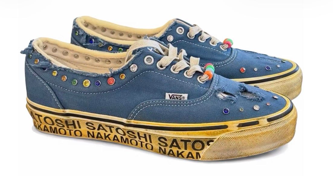 Vans OTW Era 95 Satoshi Nakamoto Round Lucky Charm Navy