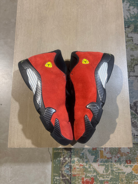 Jordan 14 Ferrari Used Sz 7Y NB