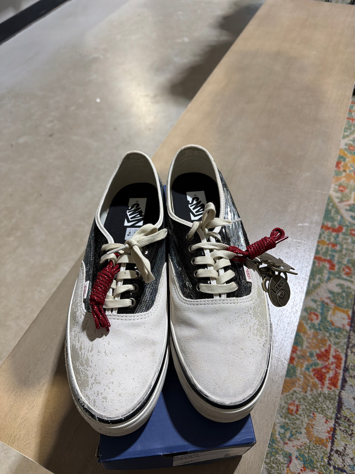 Vans Authentic La Habana Black White USED SZ 13