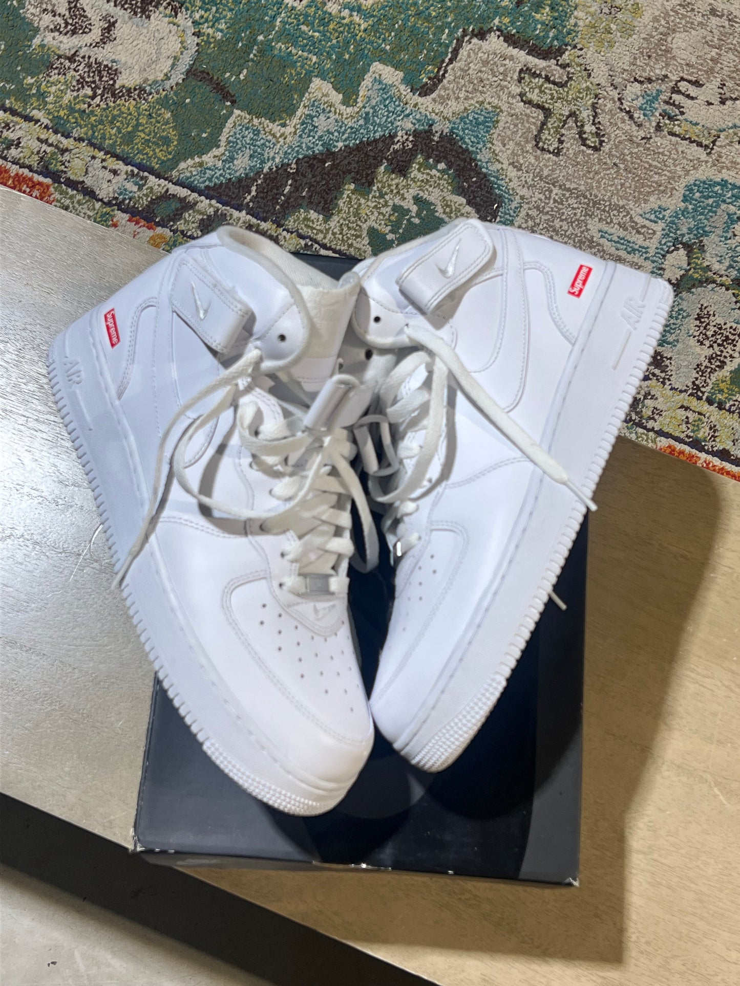 Nike Supreme Air Force 1 Mid Used 10.5