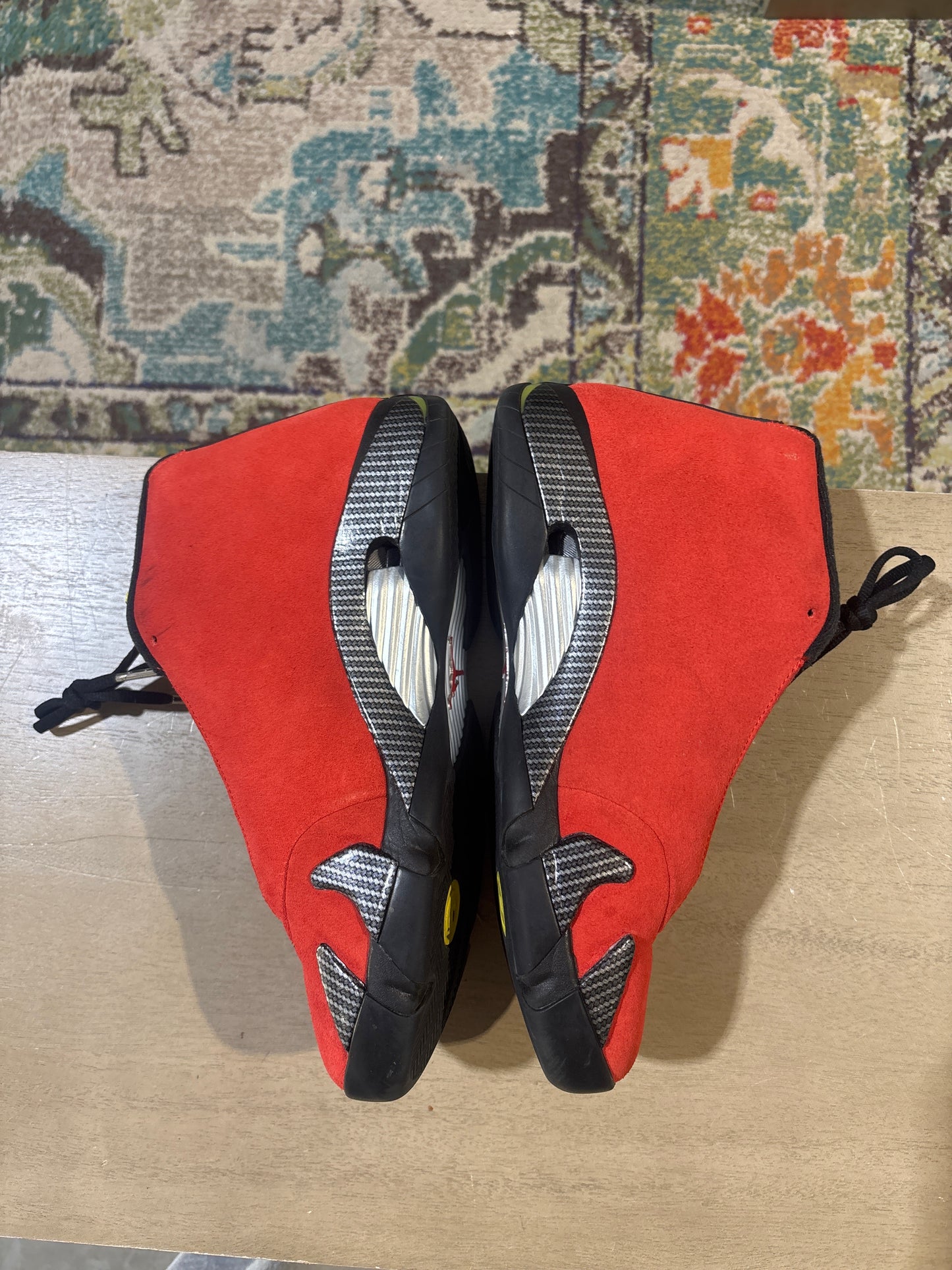 Jordan 14 Ferrari Used Sz 9.5 NB