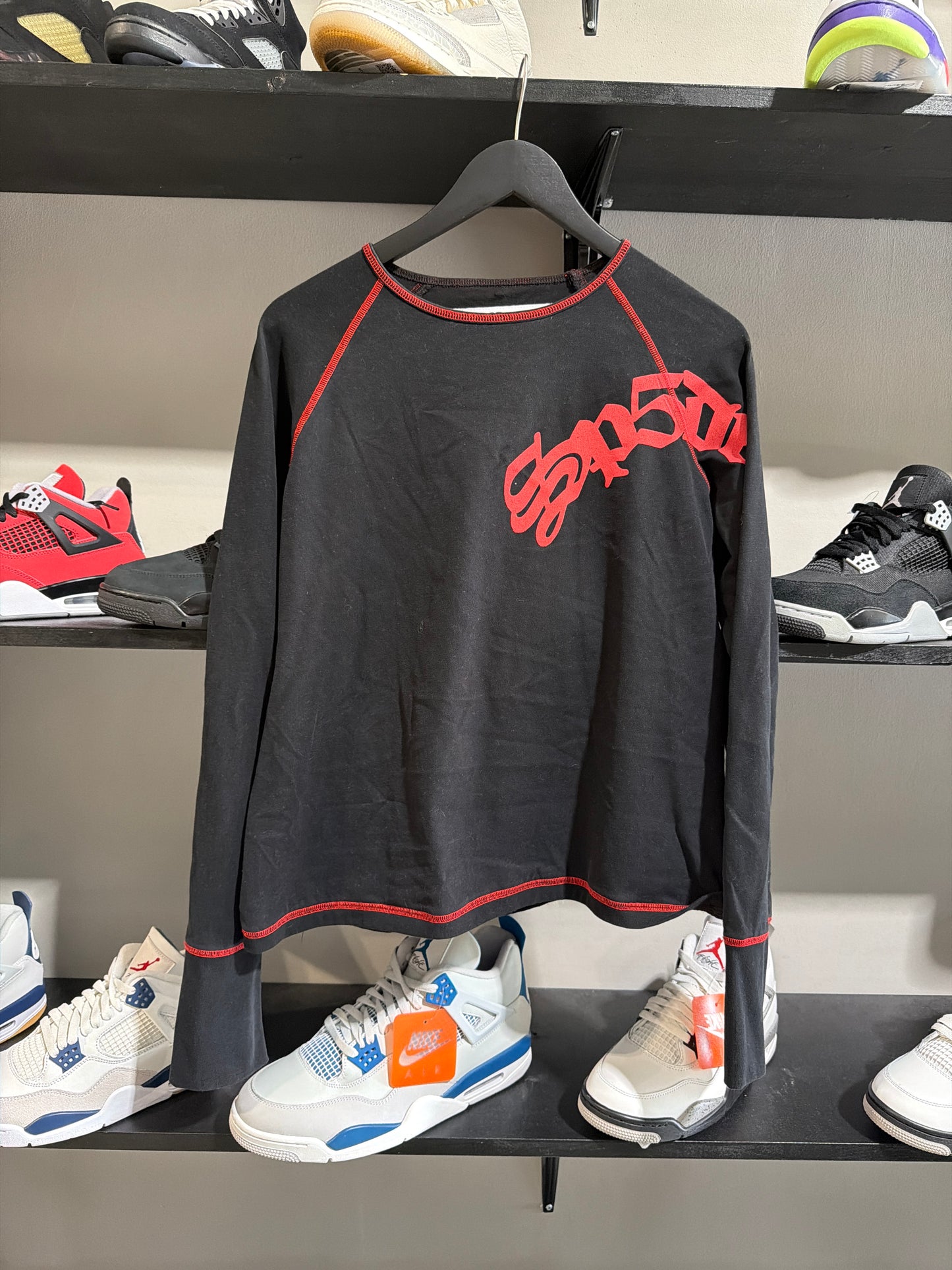 Sp5der Red and Black Longsleeve