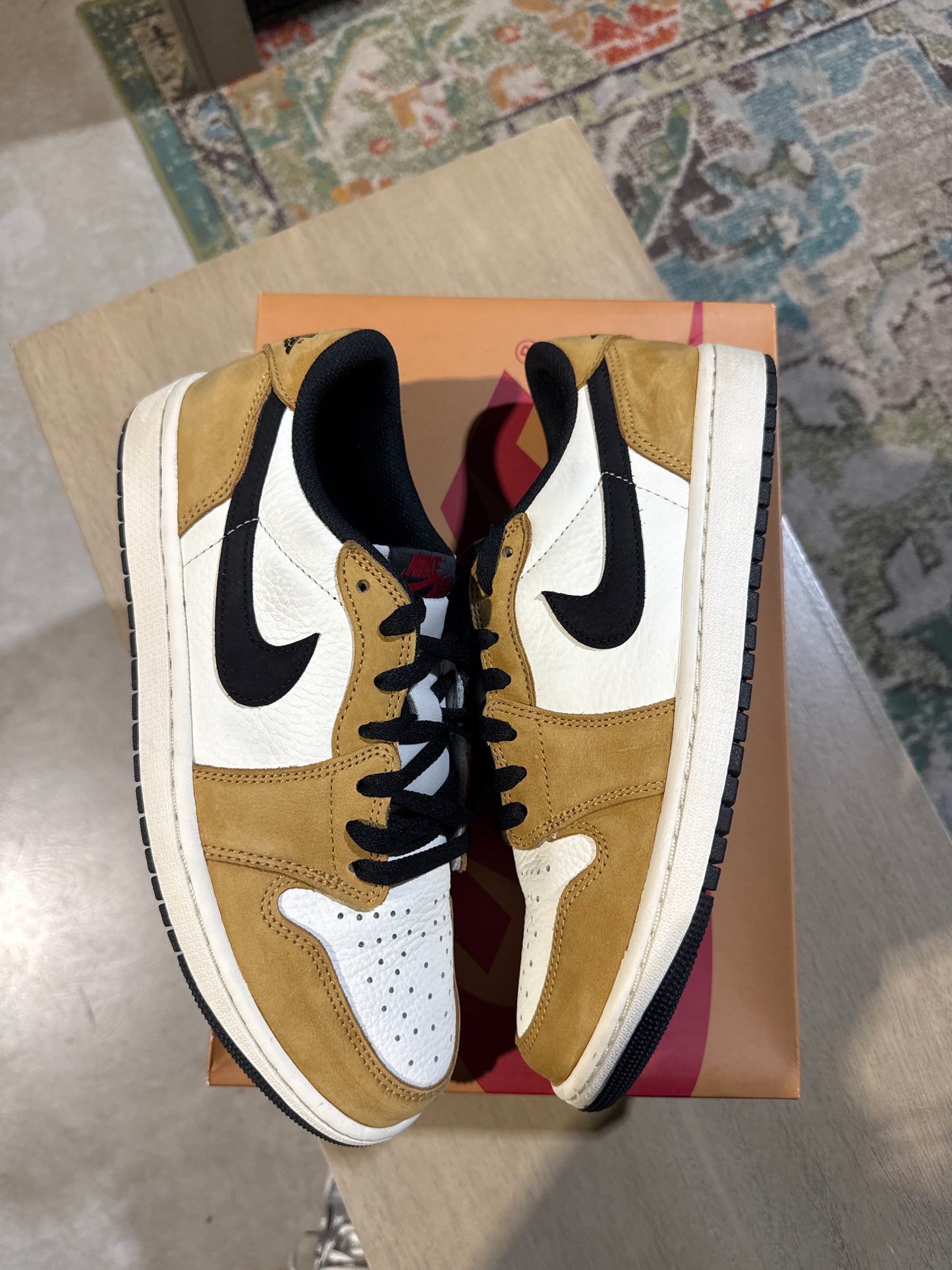 Jordan 1 Rookie Of The Year Low Used Sz 10