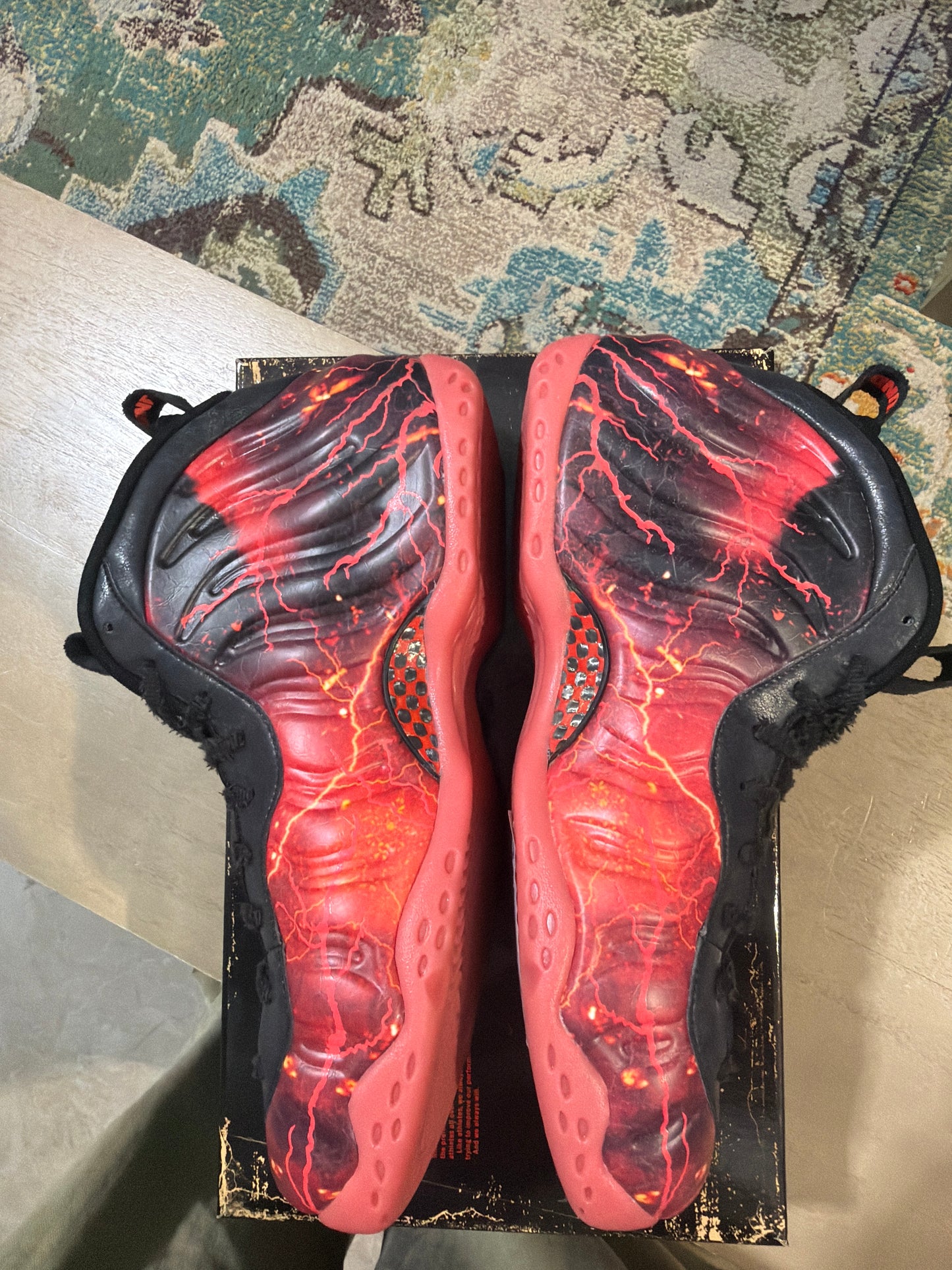Nike Foamposite Stranger Things Used Sz 11.5