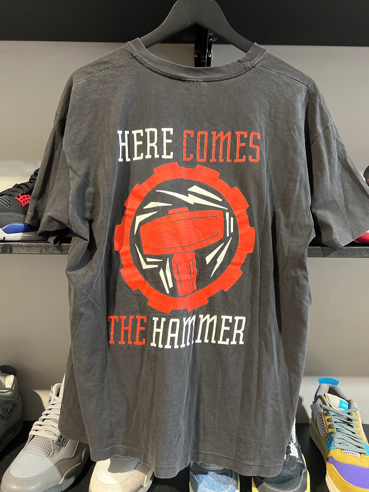 Vintage mc hammer here comes tee 91