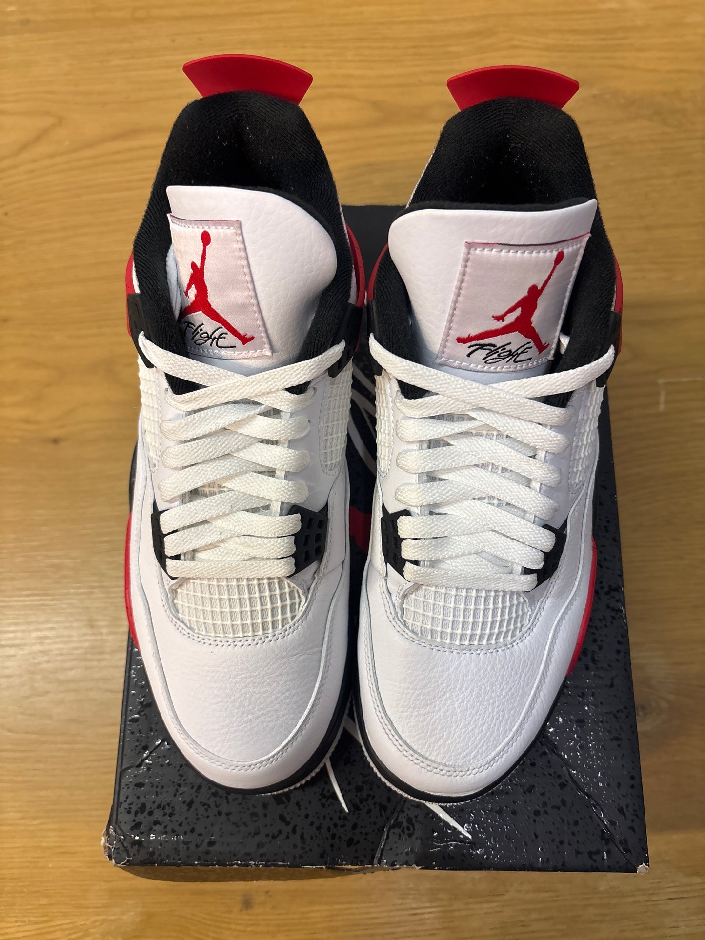 1. Air Jordan 4 Retro Red Cement Used Size 9