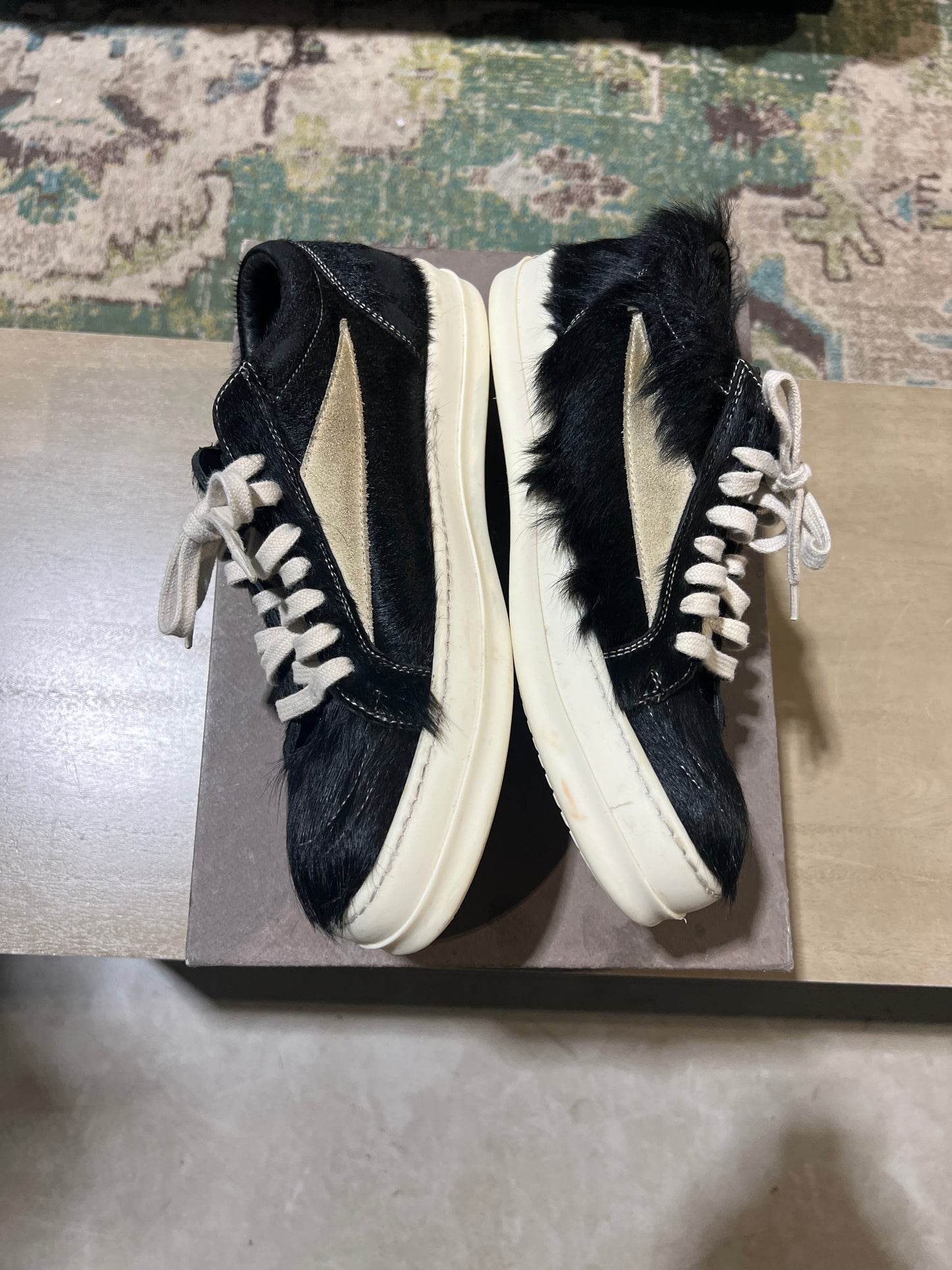 Rick Owens Vintage Sneaker Pony Hair Used Sz 10
