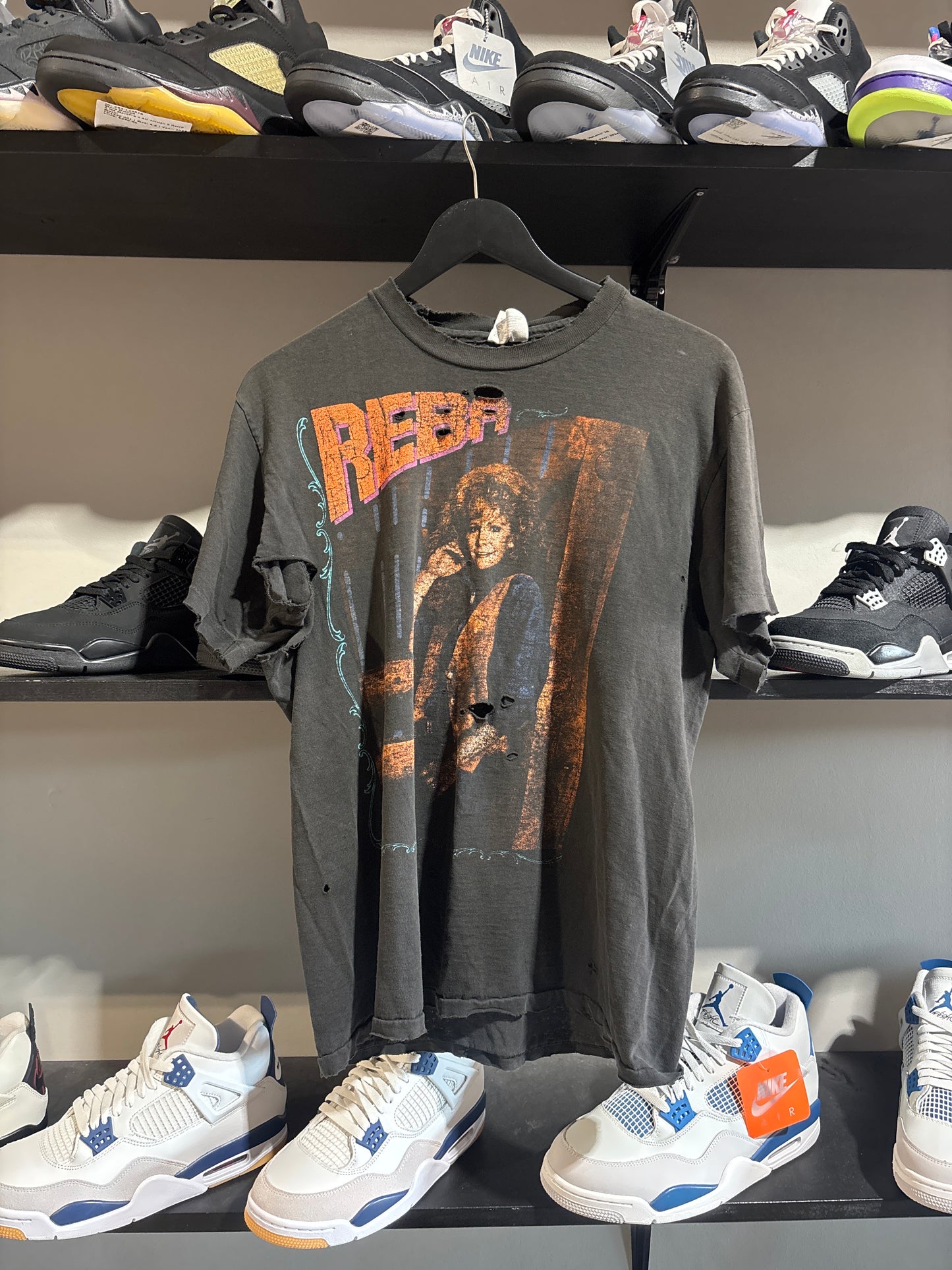 Vintage Reba Tour Tee Sz L