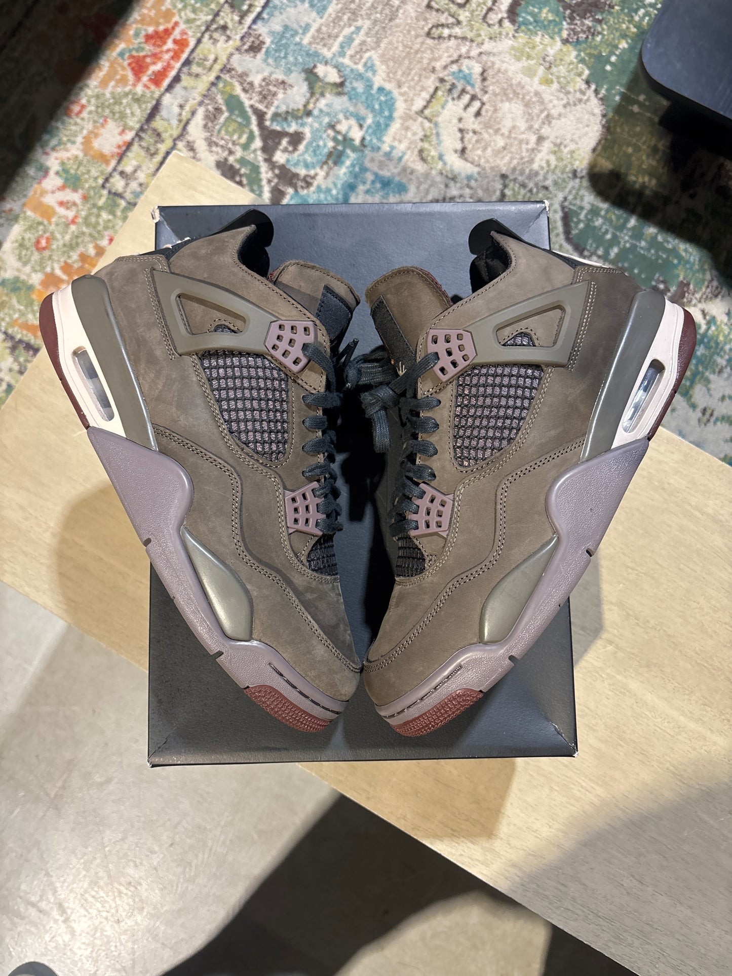 Jordan 4 A Ma Mocha Used Sz 9.5