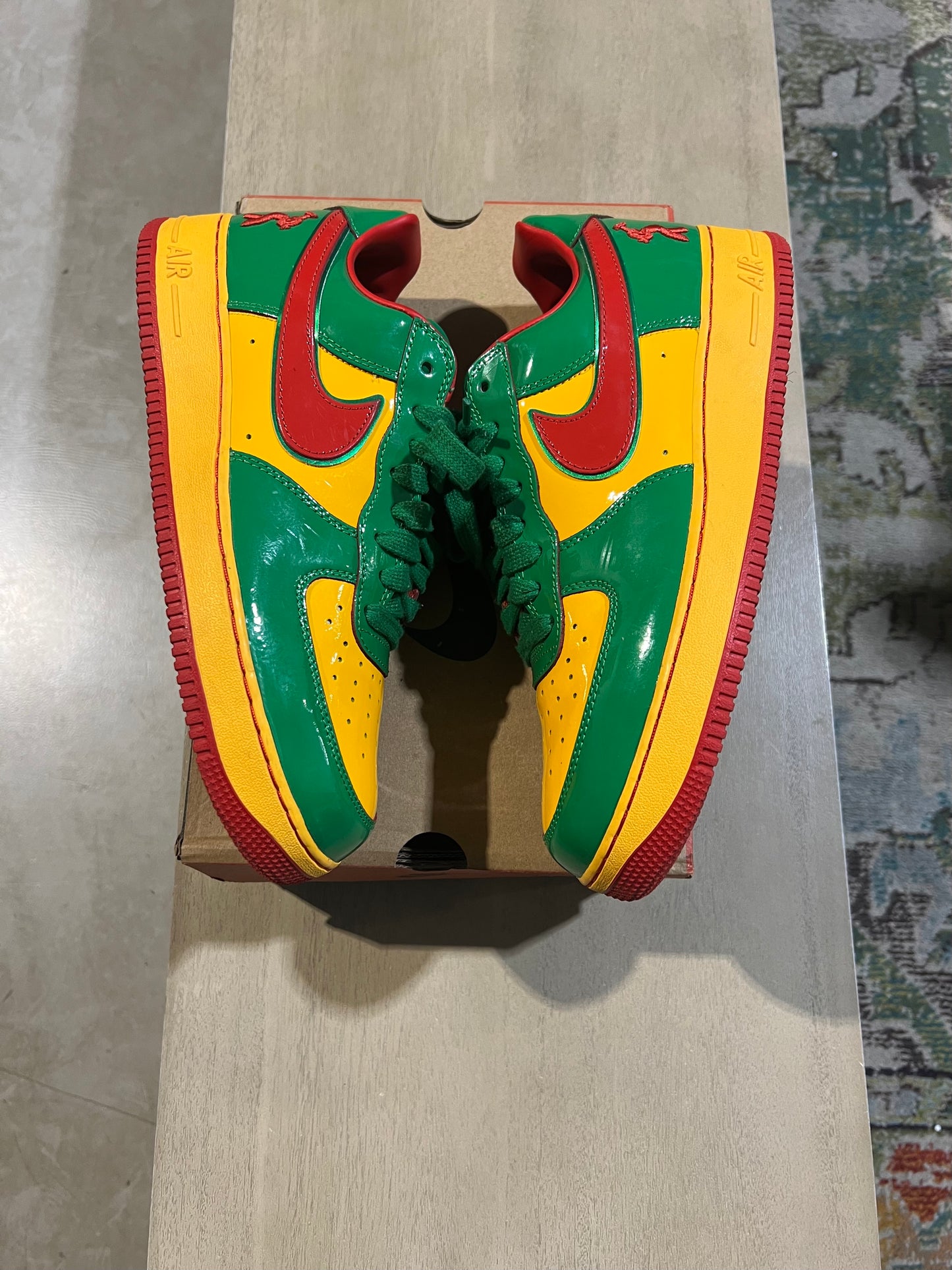 Concrete af1 Lucky green used sz 11