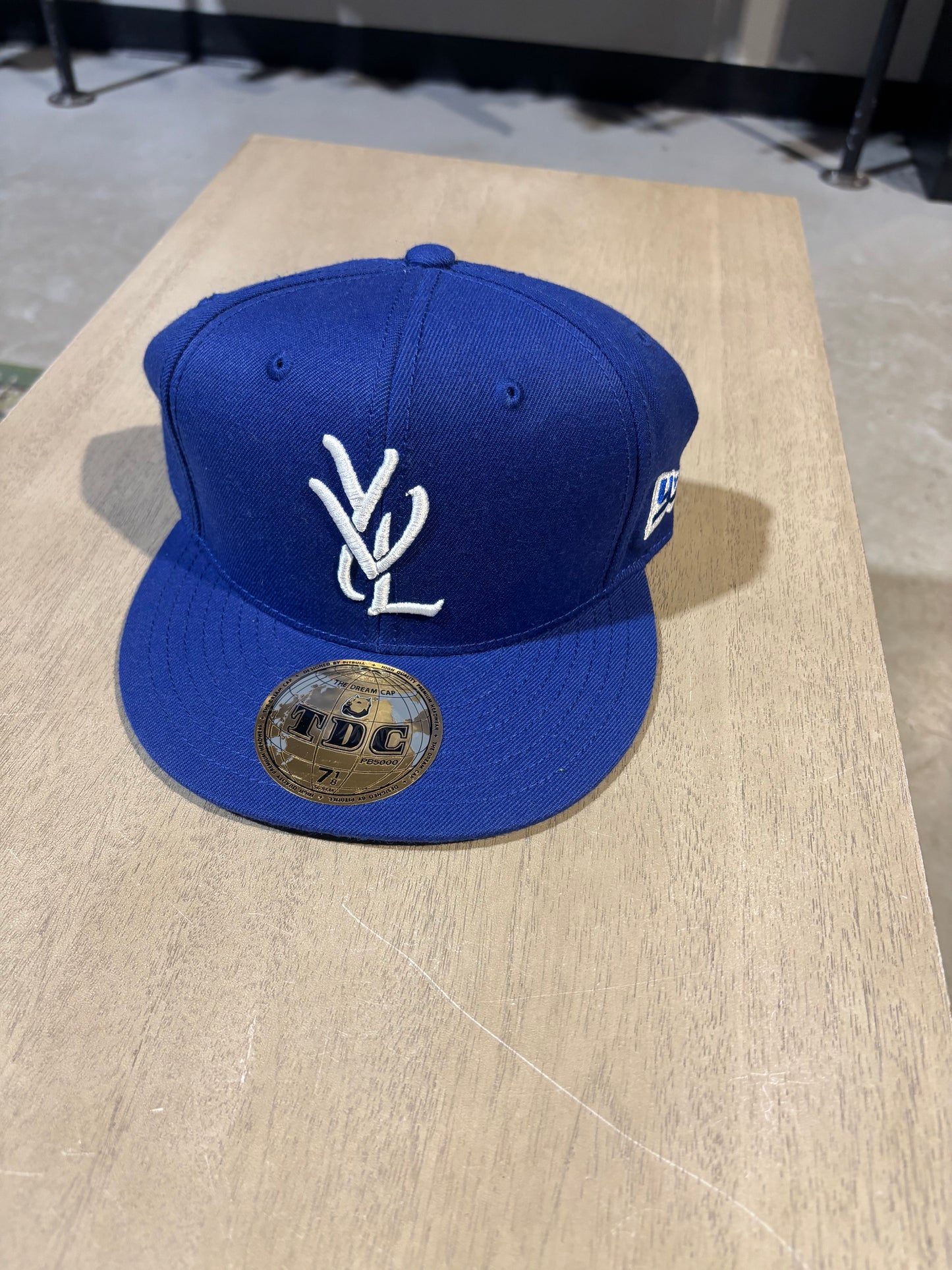 Yvl cap royal blue 7 1/8