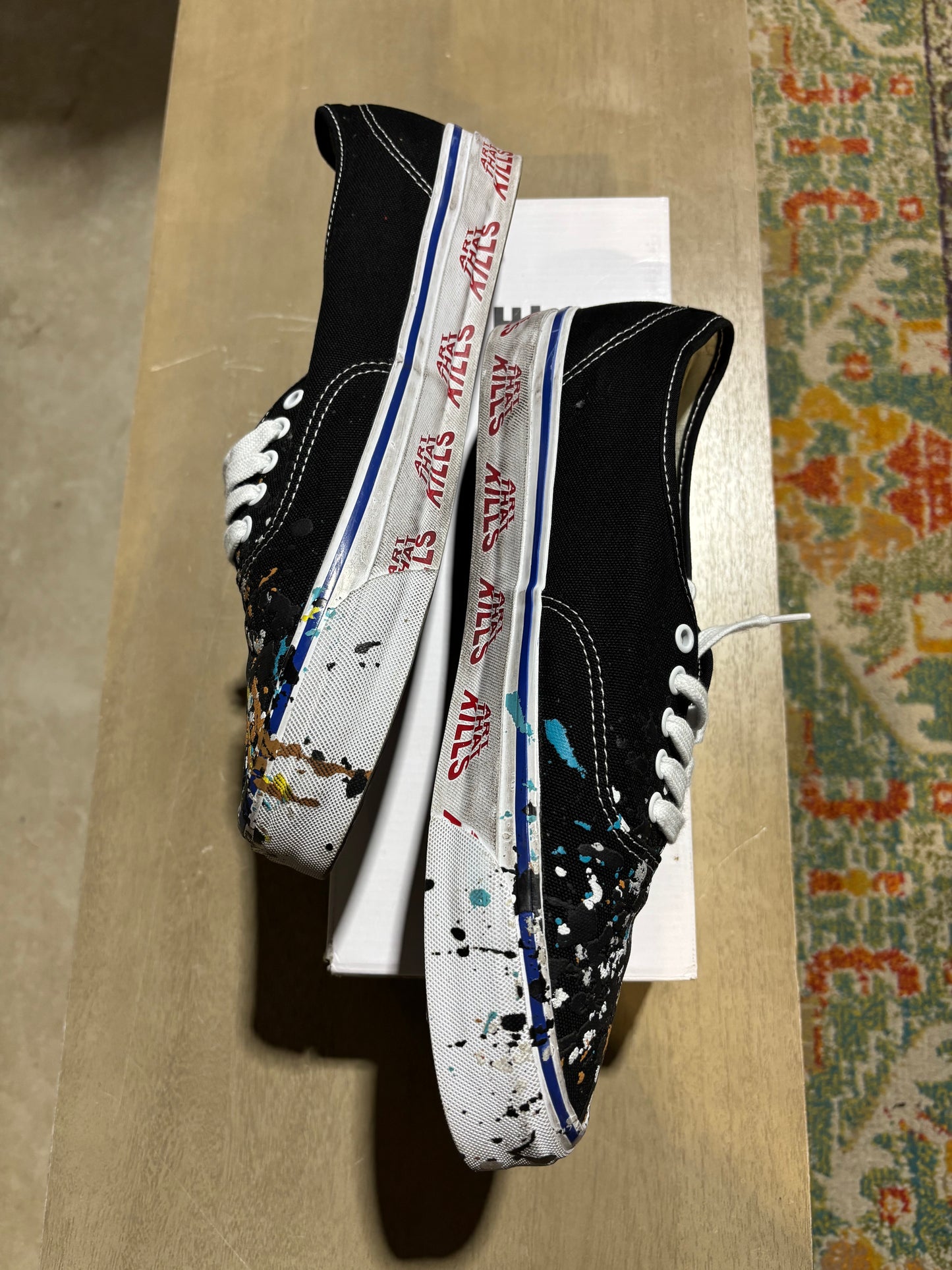 Vans Gallery Dept Authentics Used Sz 13