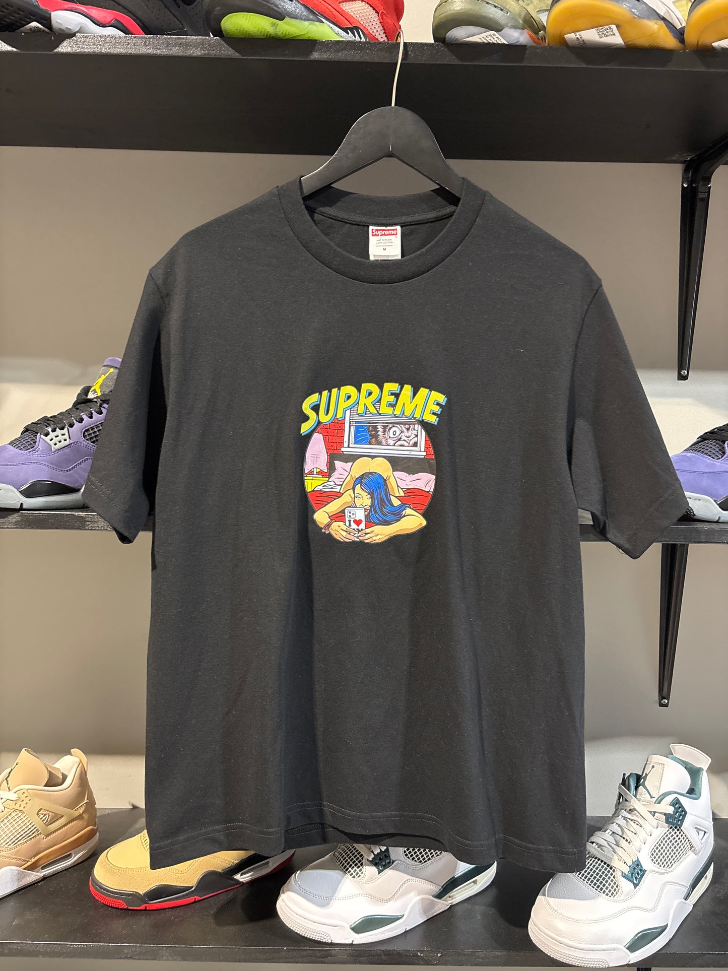 Supreme Bedroom Tee Black (1)