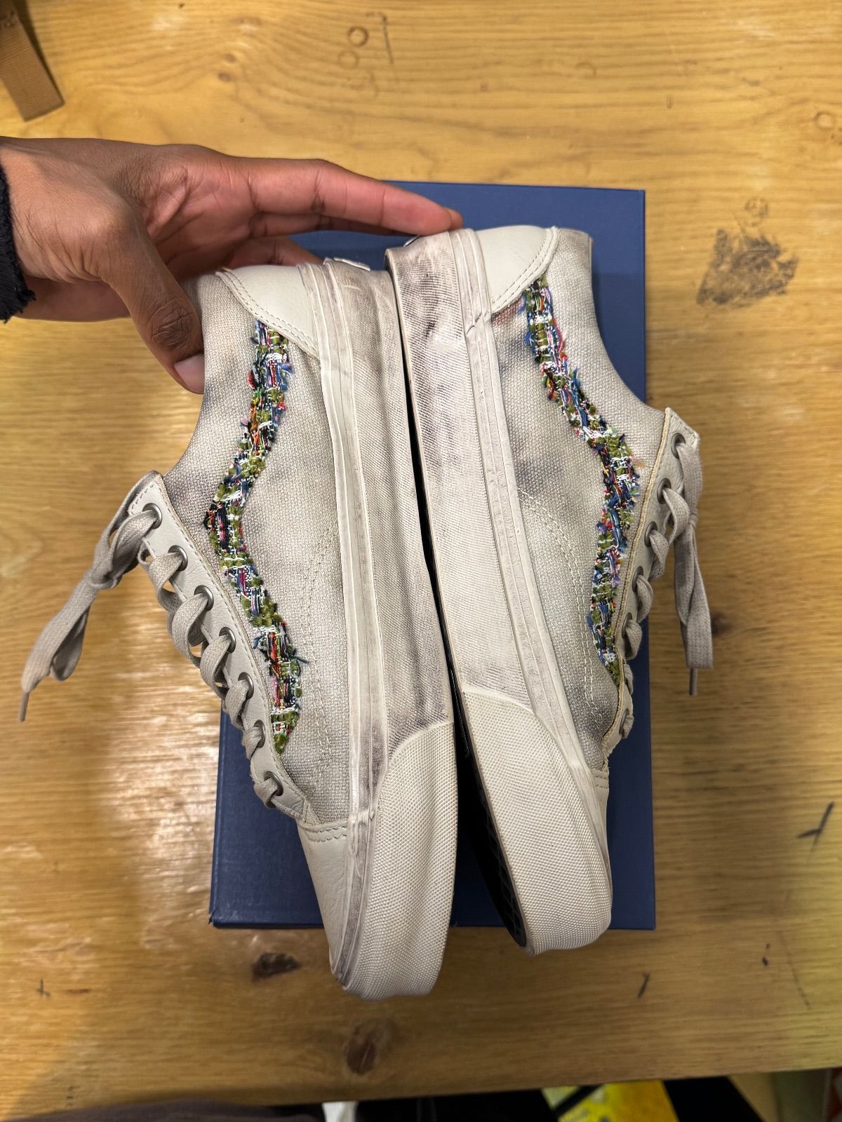 Vans Old Skool 36 Lx Souvenir Oatmeal - Pre-Owned