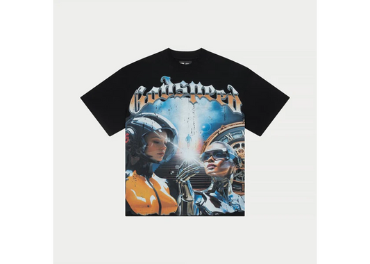 godspeed chosen one tee black cutoff