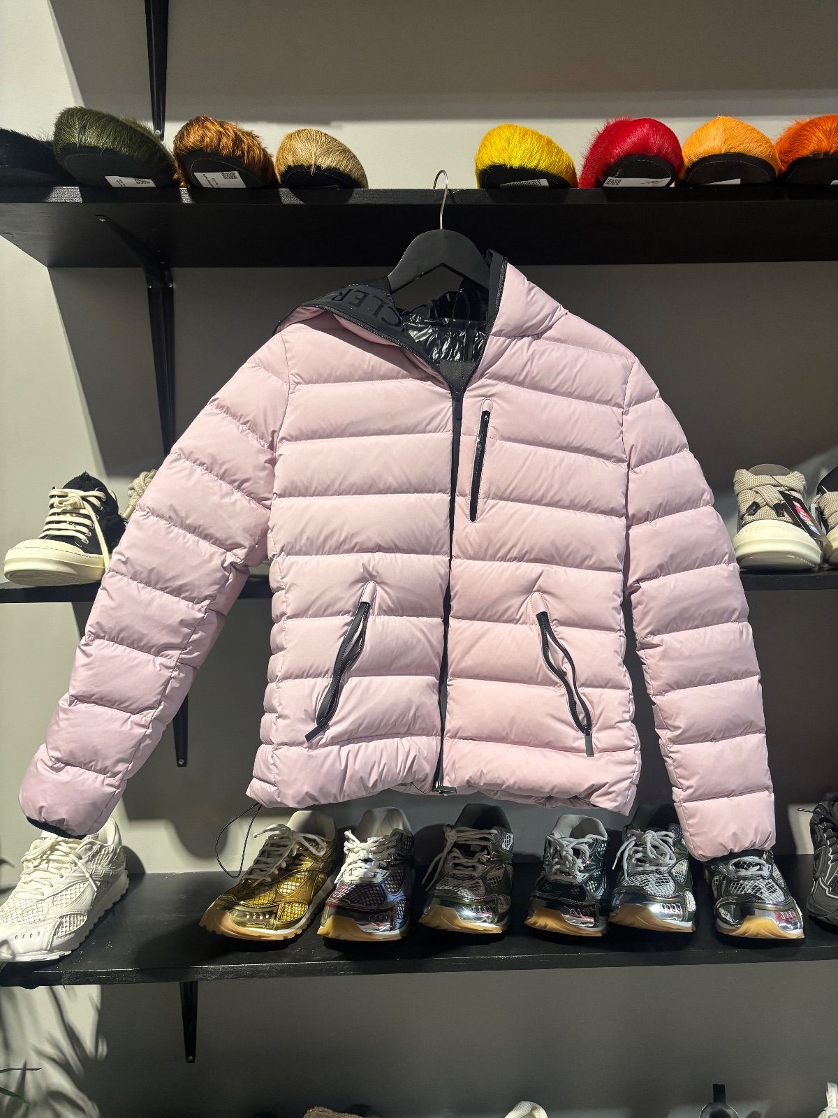 Moncler Wmns Pink Puffer