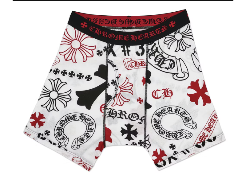 Chrome Hearts Classic Rib Boxer Brief White