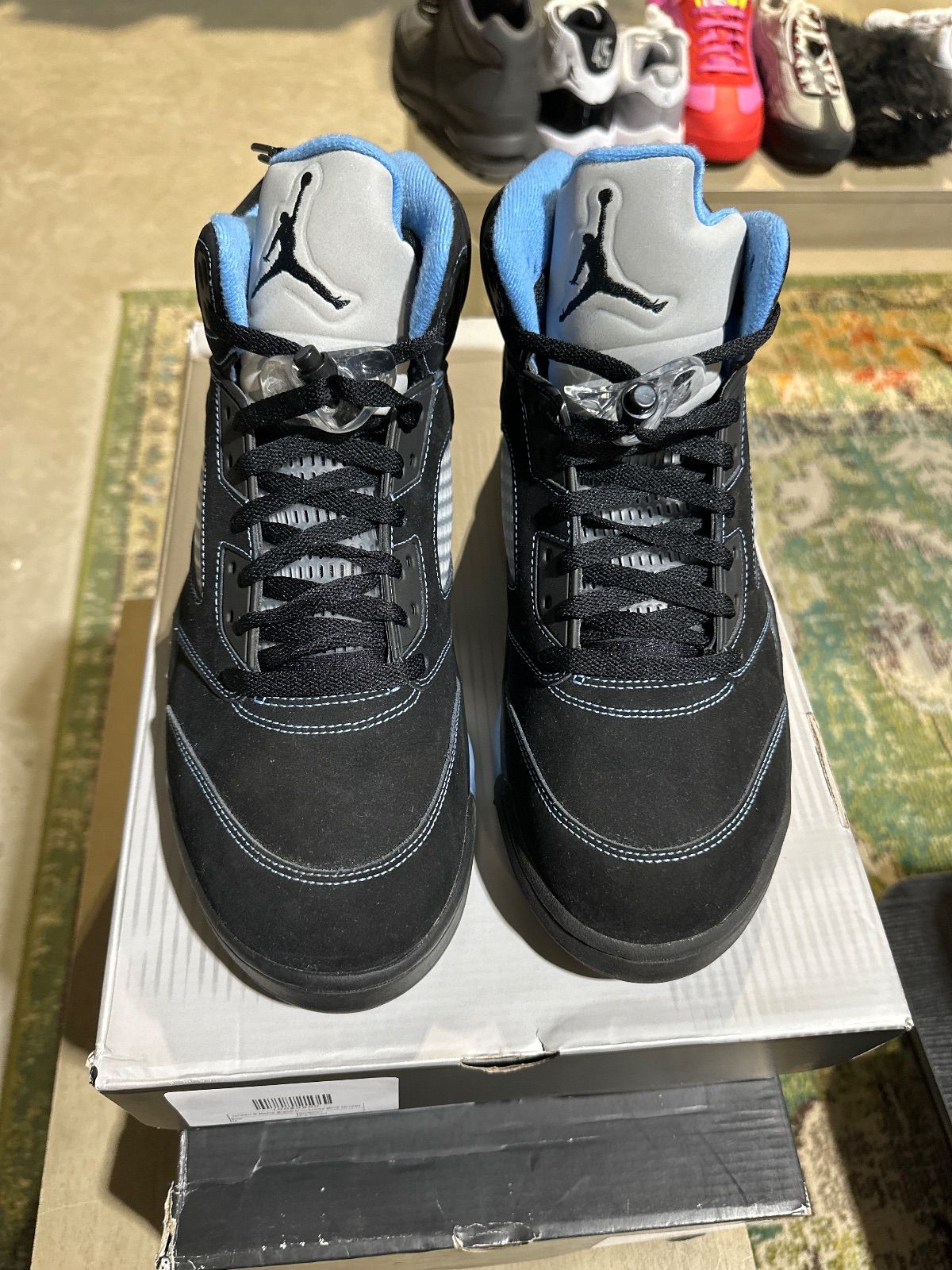 Jordan 5 Retro Black University Blue (2026) - Pre-Owned