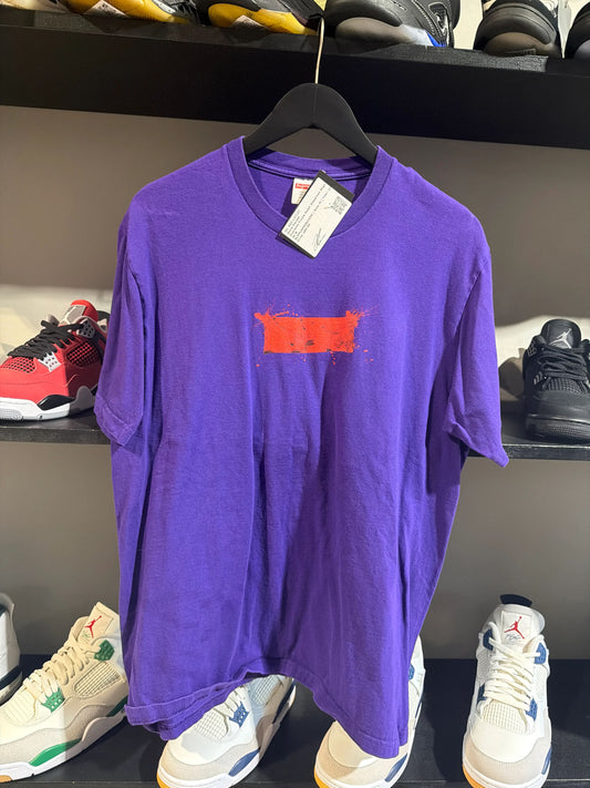 Supreme Purple Ralph Steadman Bogo Sz M - Pre-Owned