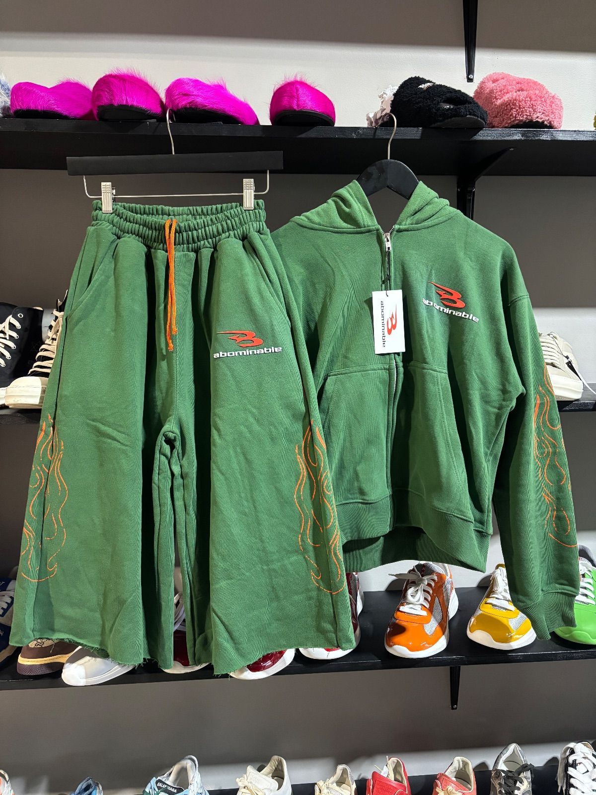 Abominable Flame Set Green/Red