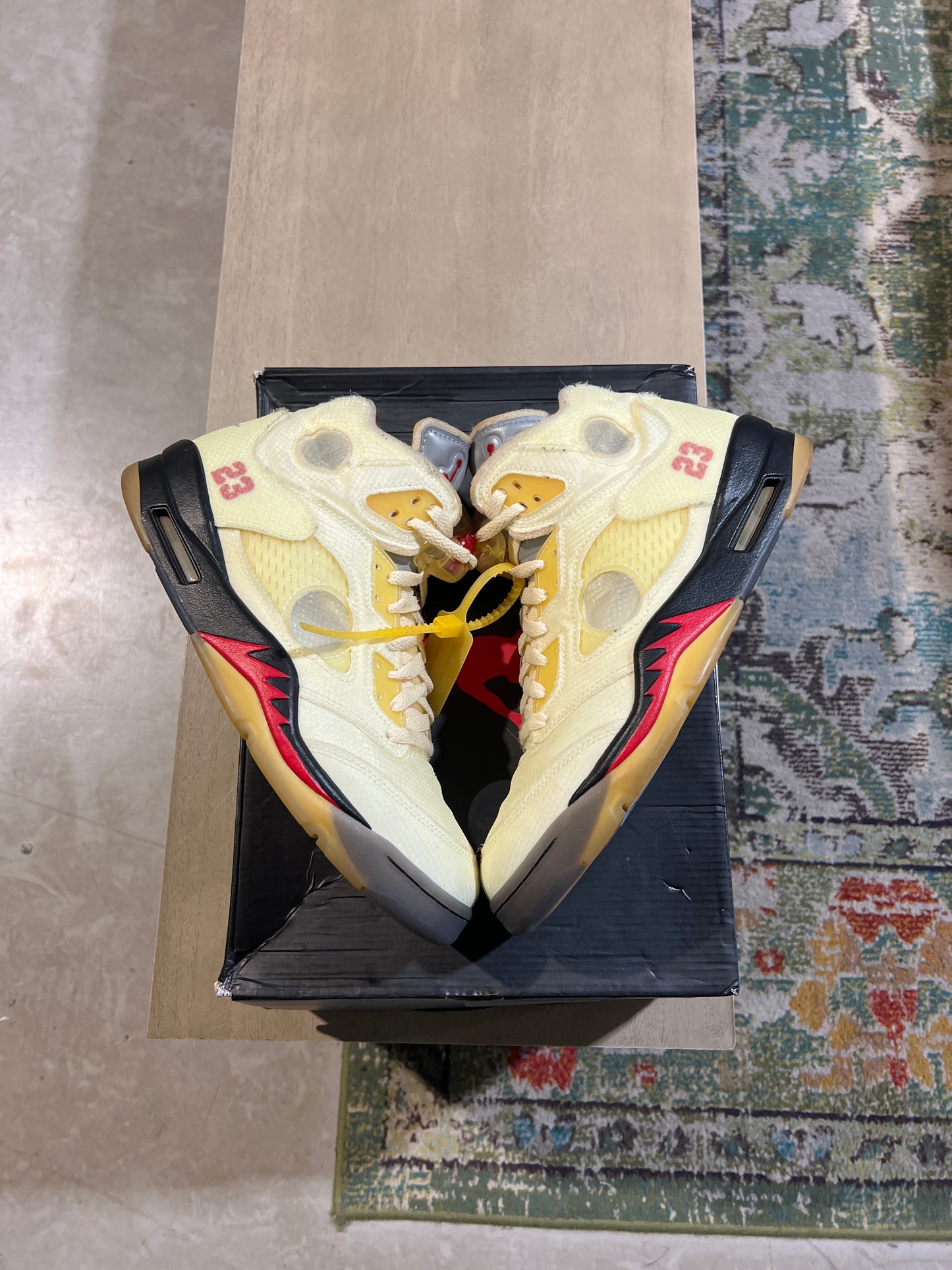 Jordan 5 OW Sail Used Sz 10.5