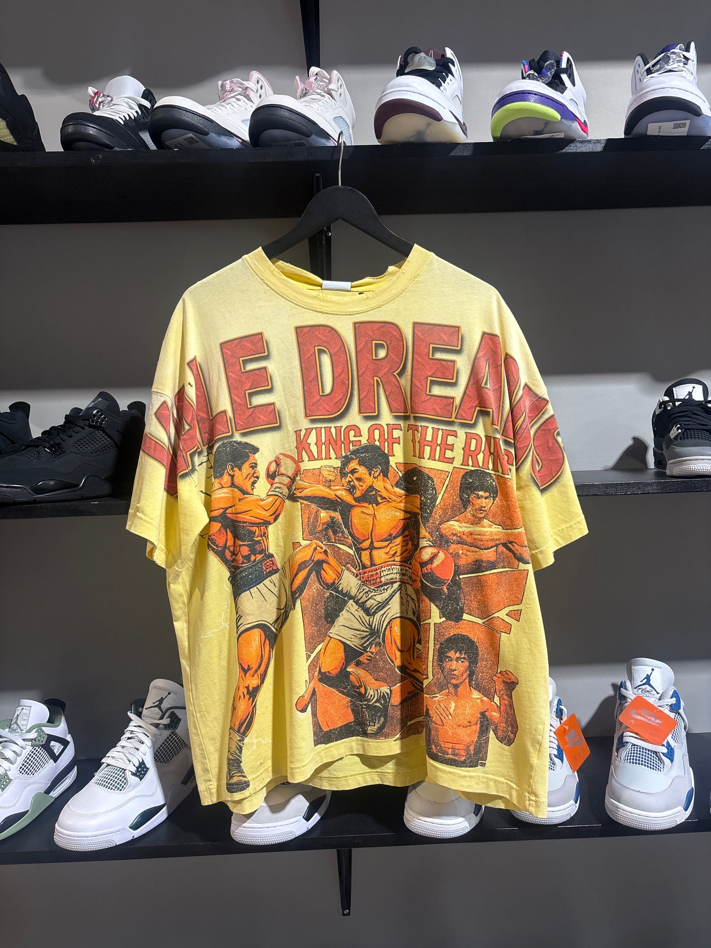 Vale King Of The Ring Tee Yellow
