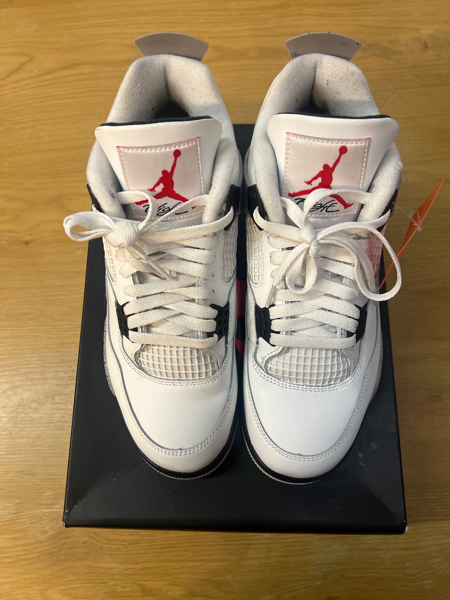 Jordan 4 White Cement Used Sz 10