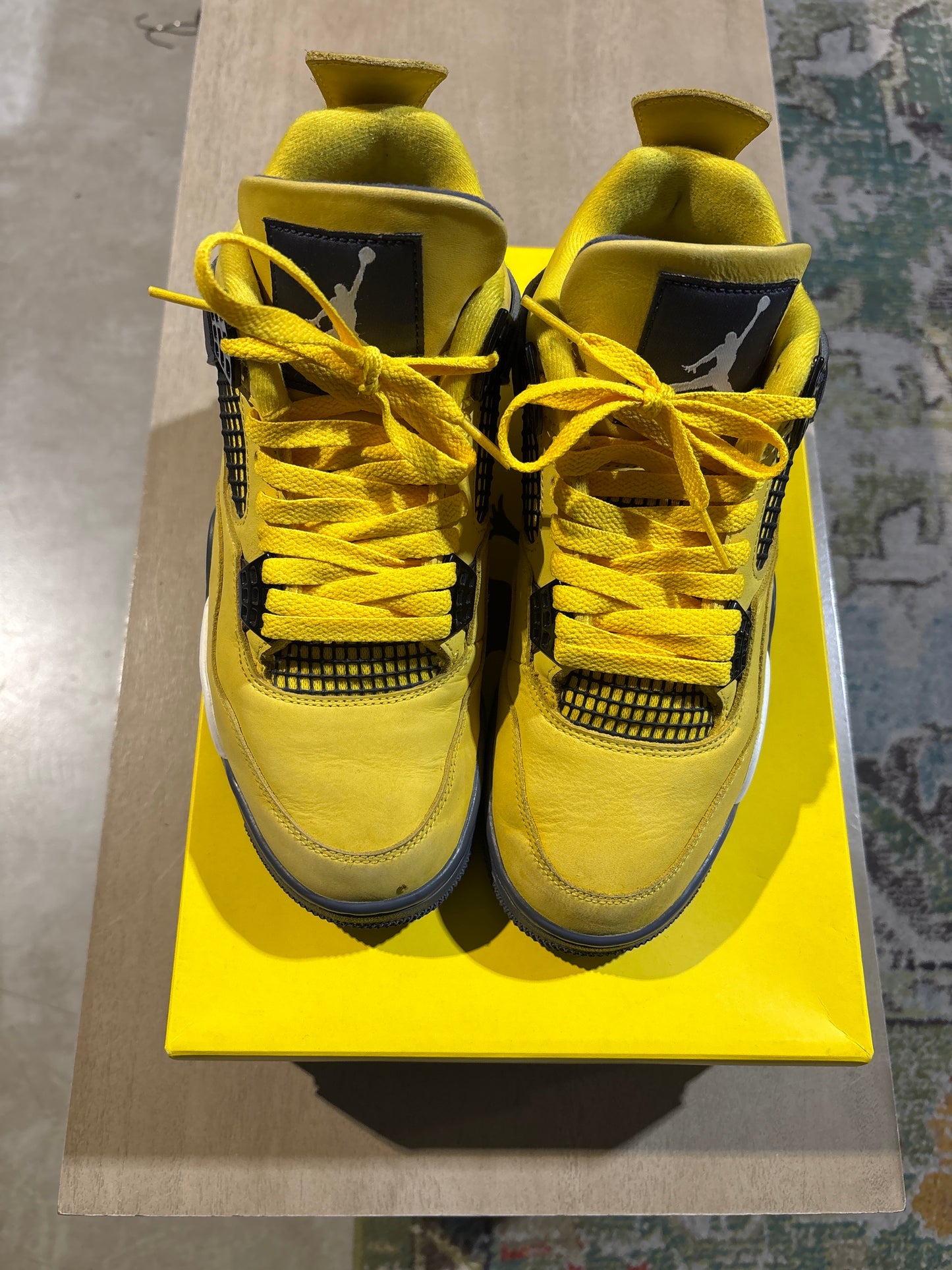 Jordan 4 Lightning Used Sz 8