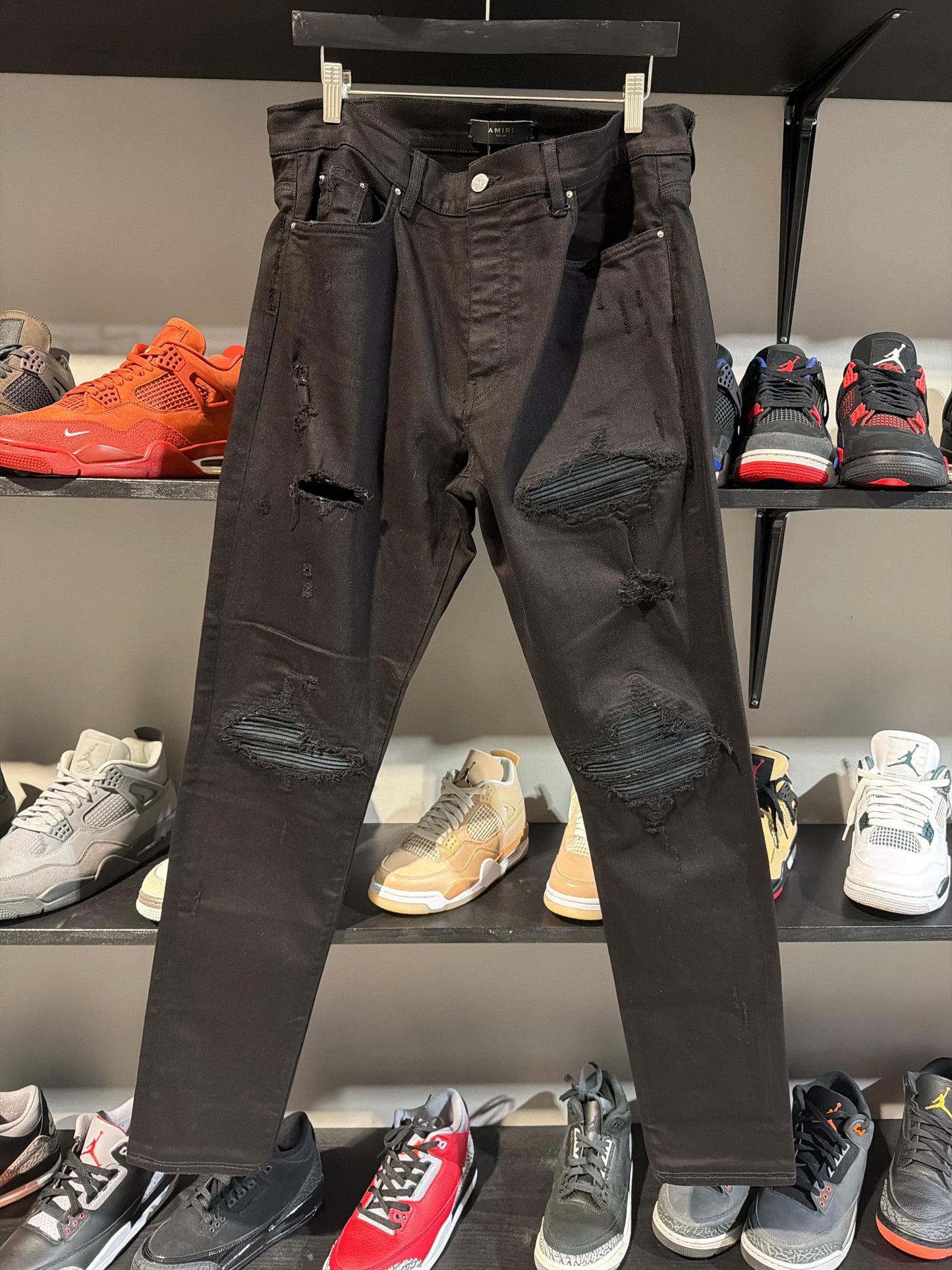 AMIRI MX1 JEANS BLACK/BLUE