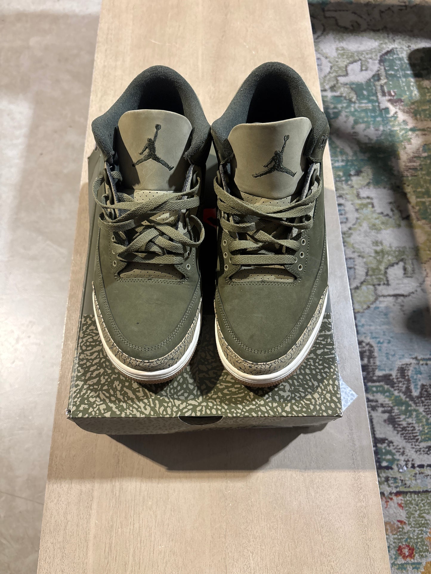 Jordan 3 Retro Family Affair Used Sz 10.5