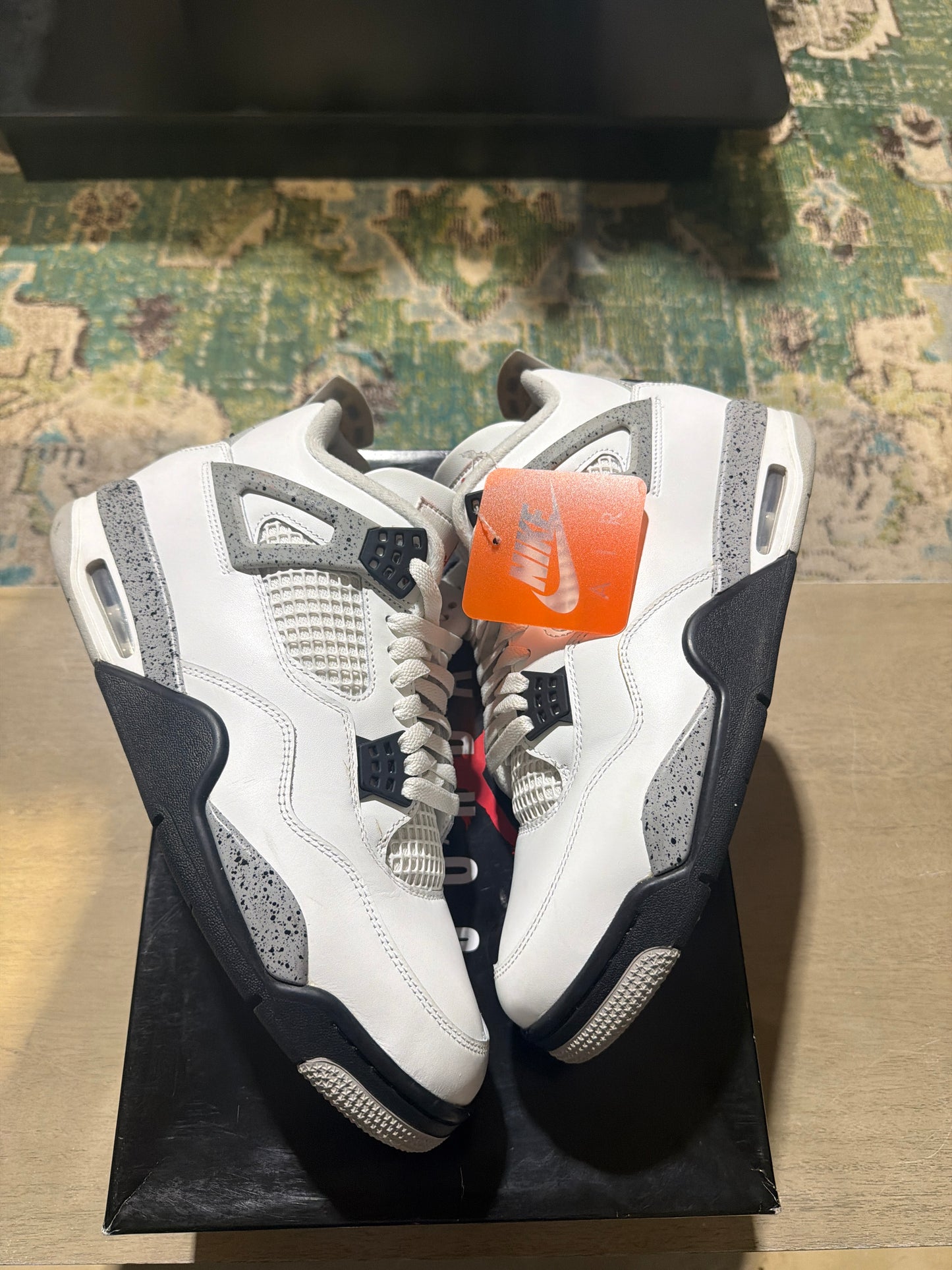 Jordan 4 White Cement Used Sz 11
