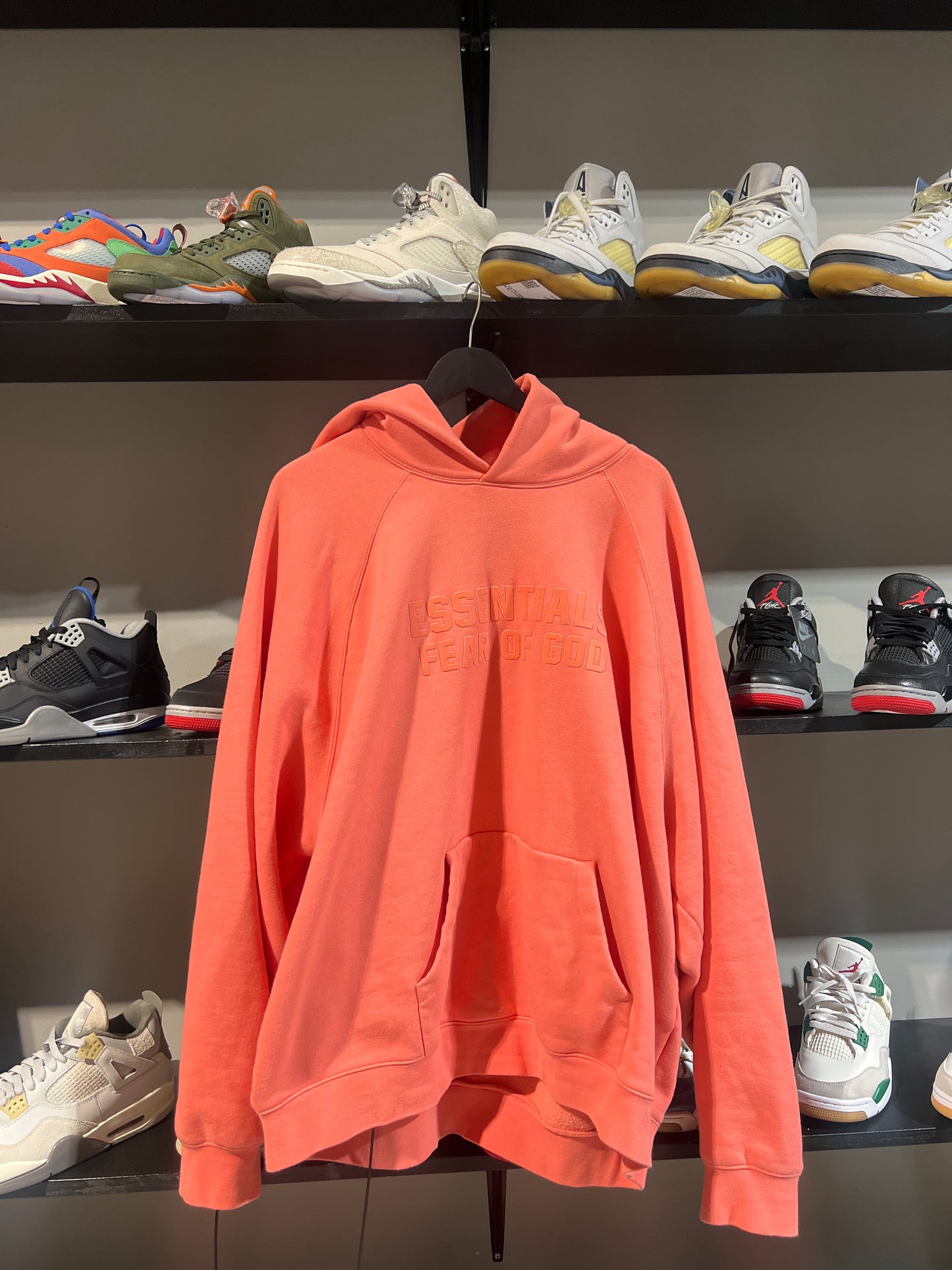 Essentials Coral Hoodie Sz XXL