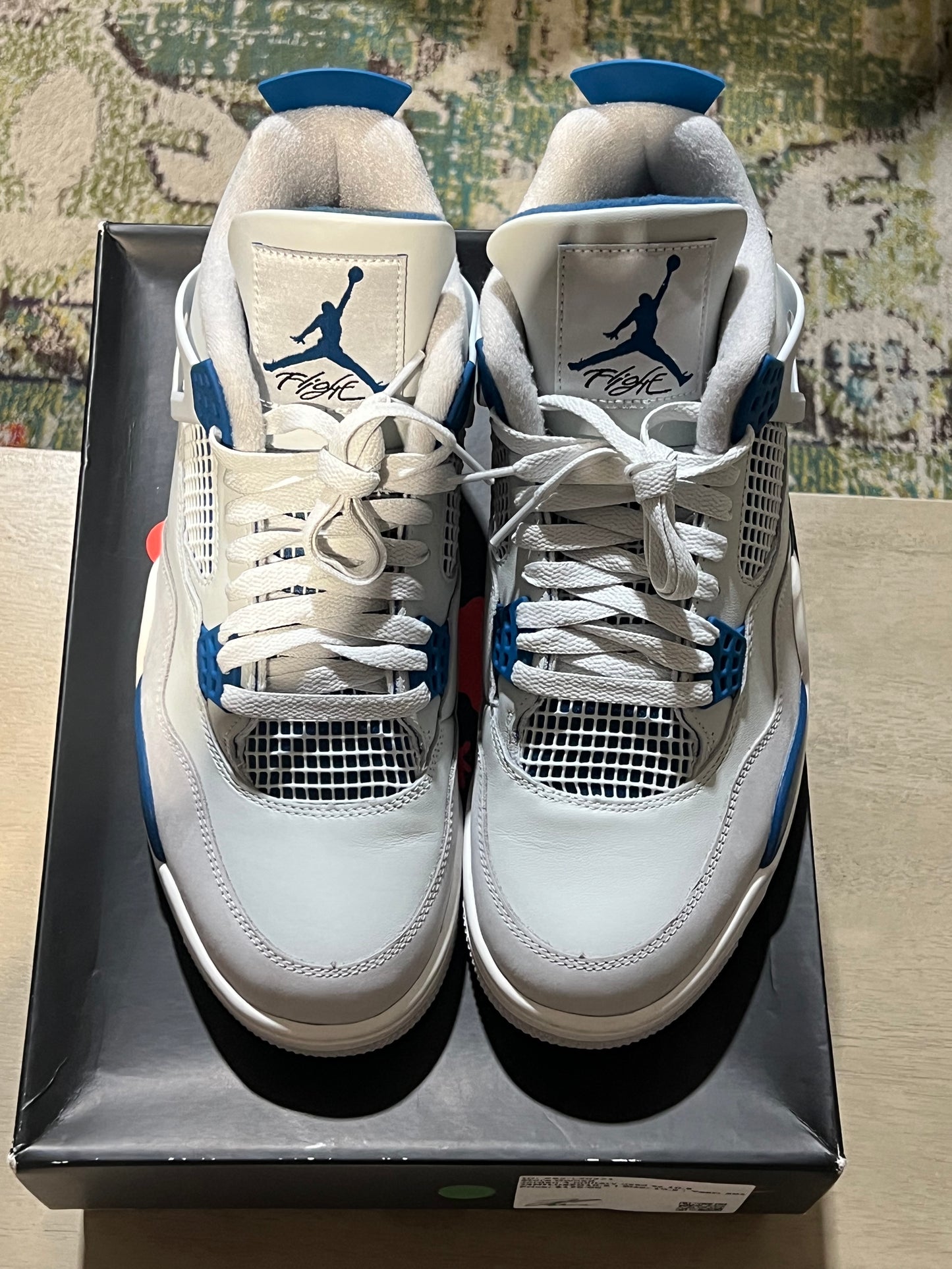 Jordan 4 military used sz 10.5