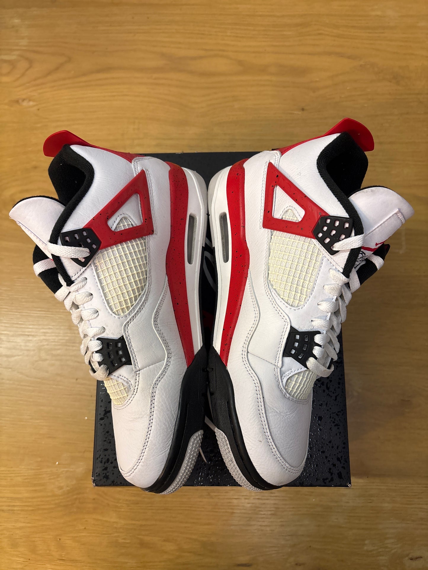 3. Air Jordan 4 Retro Red Cement Used Size 9
