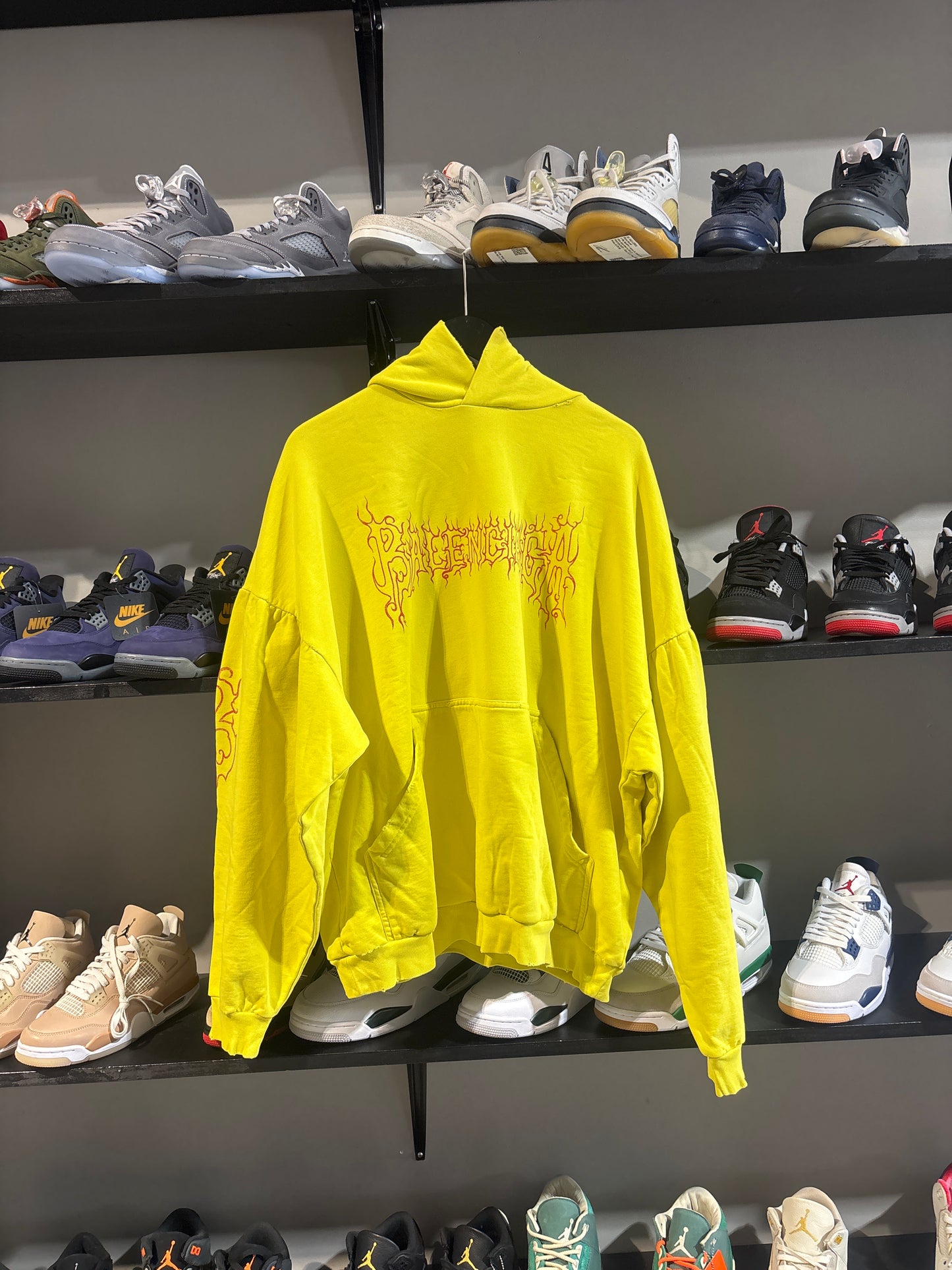 Balenciaga Darkwave Yellow Hoodie