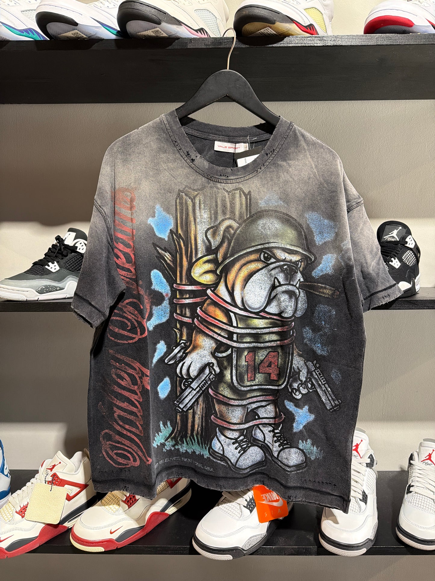 Vale Dog Of War Tee Black