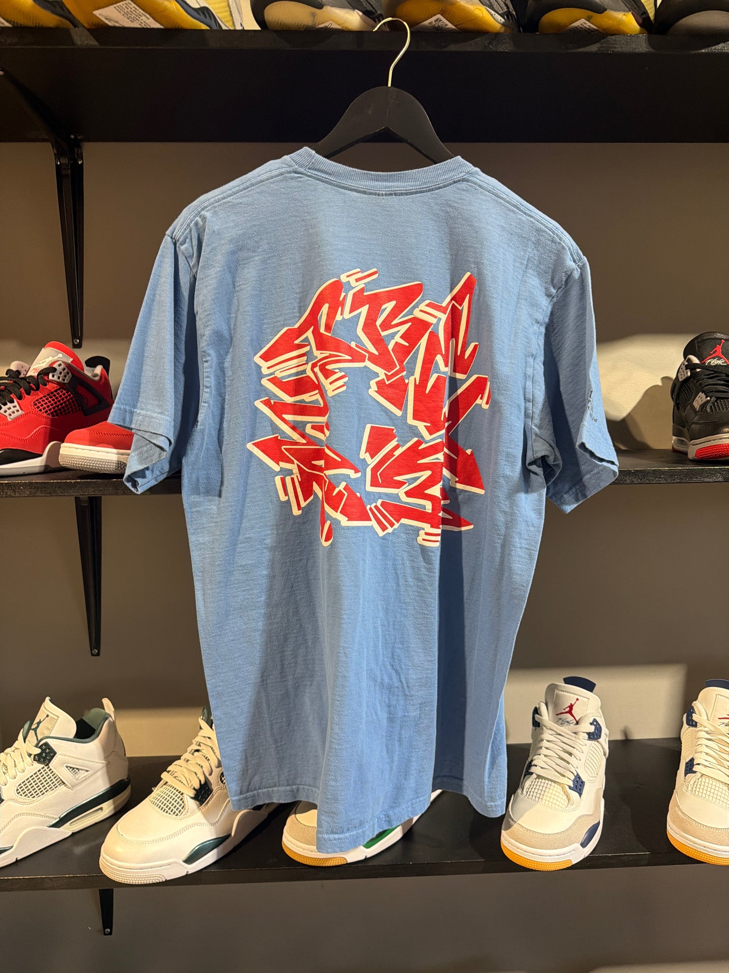 Supreme Support Unit Tee Blue Sz M
