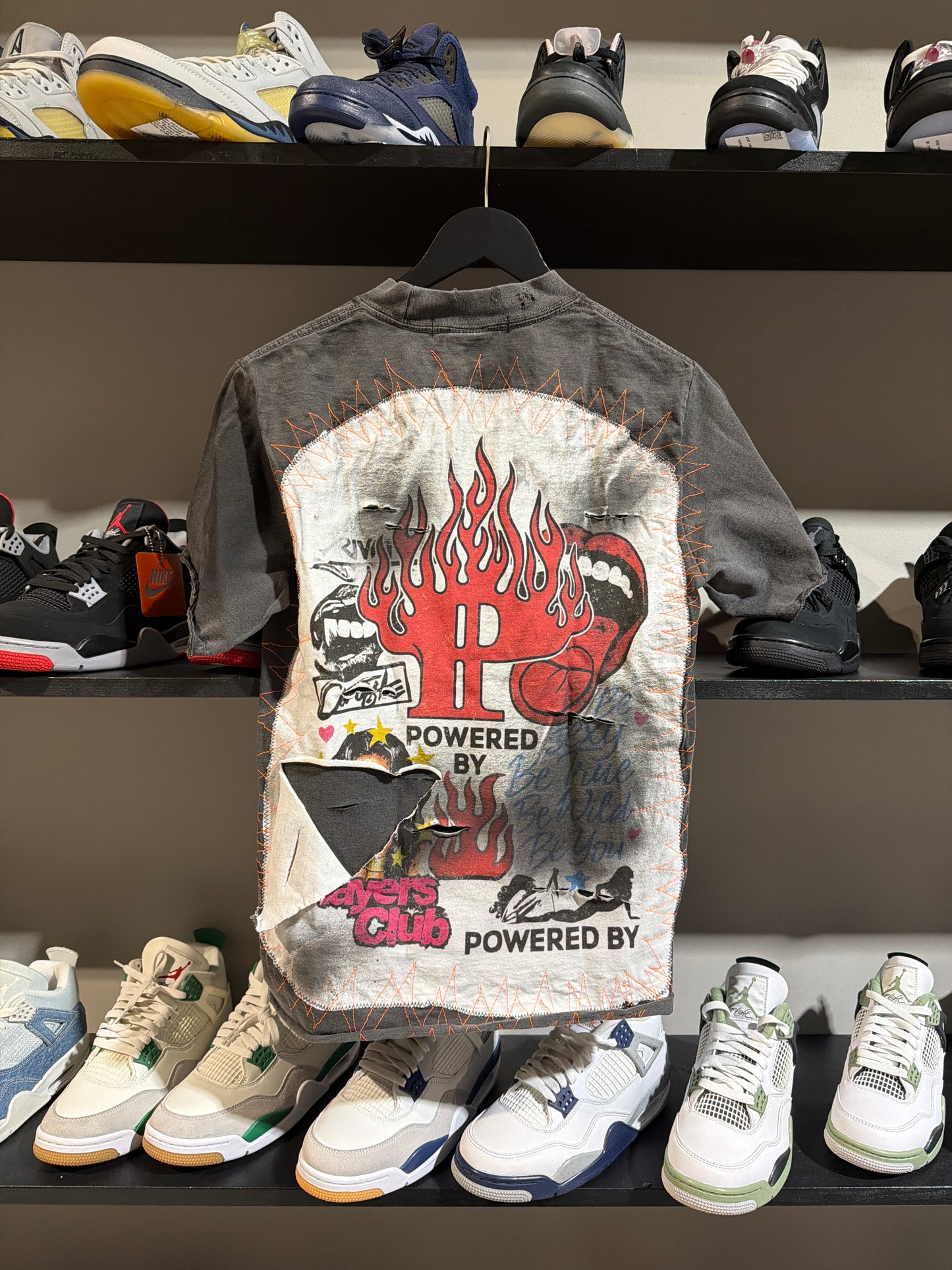 PRIVATE PARTY GARBAGE JUICE TEE GREY