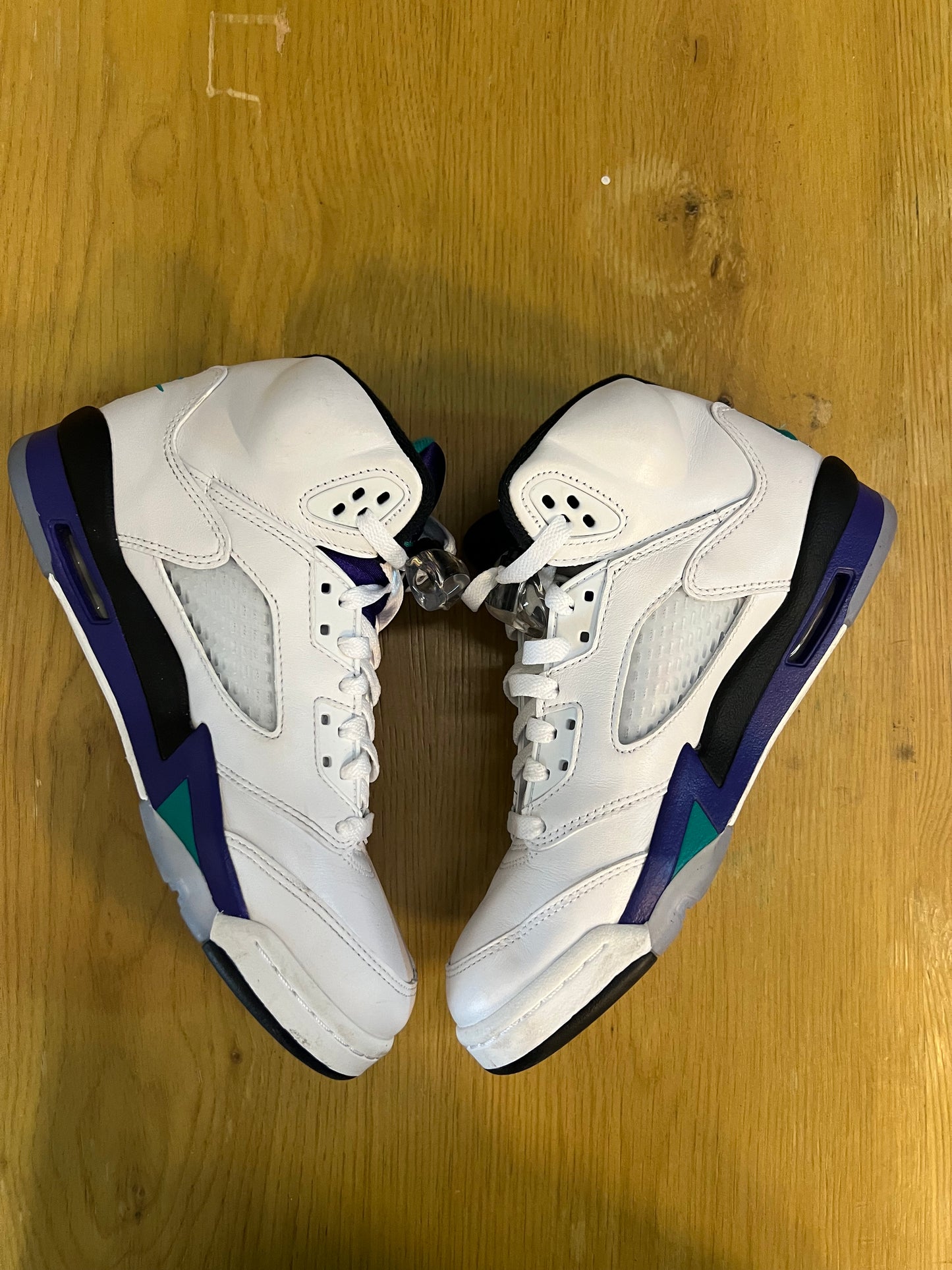 Jordan 5 Grape GS Sz 7 Used NB