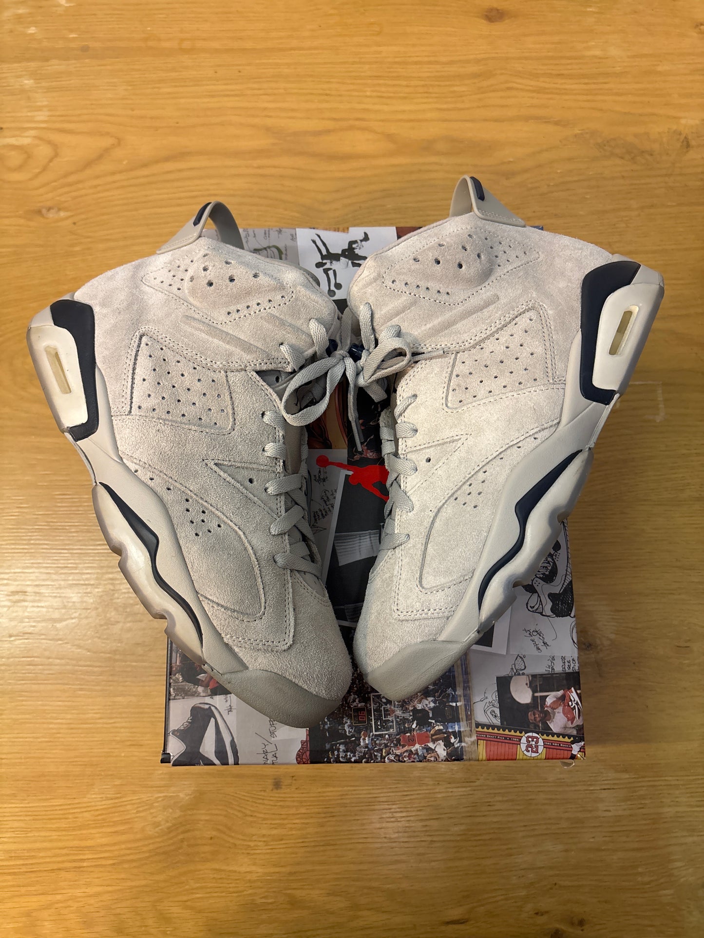JORDAN 6 GEORGETOWN Used Sz 10.5
