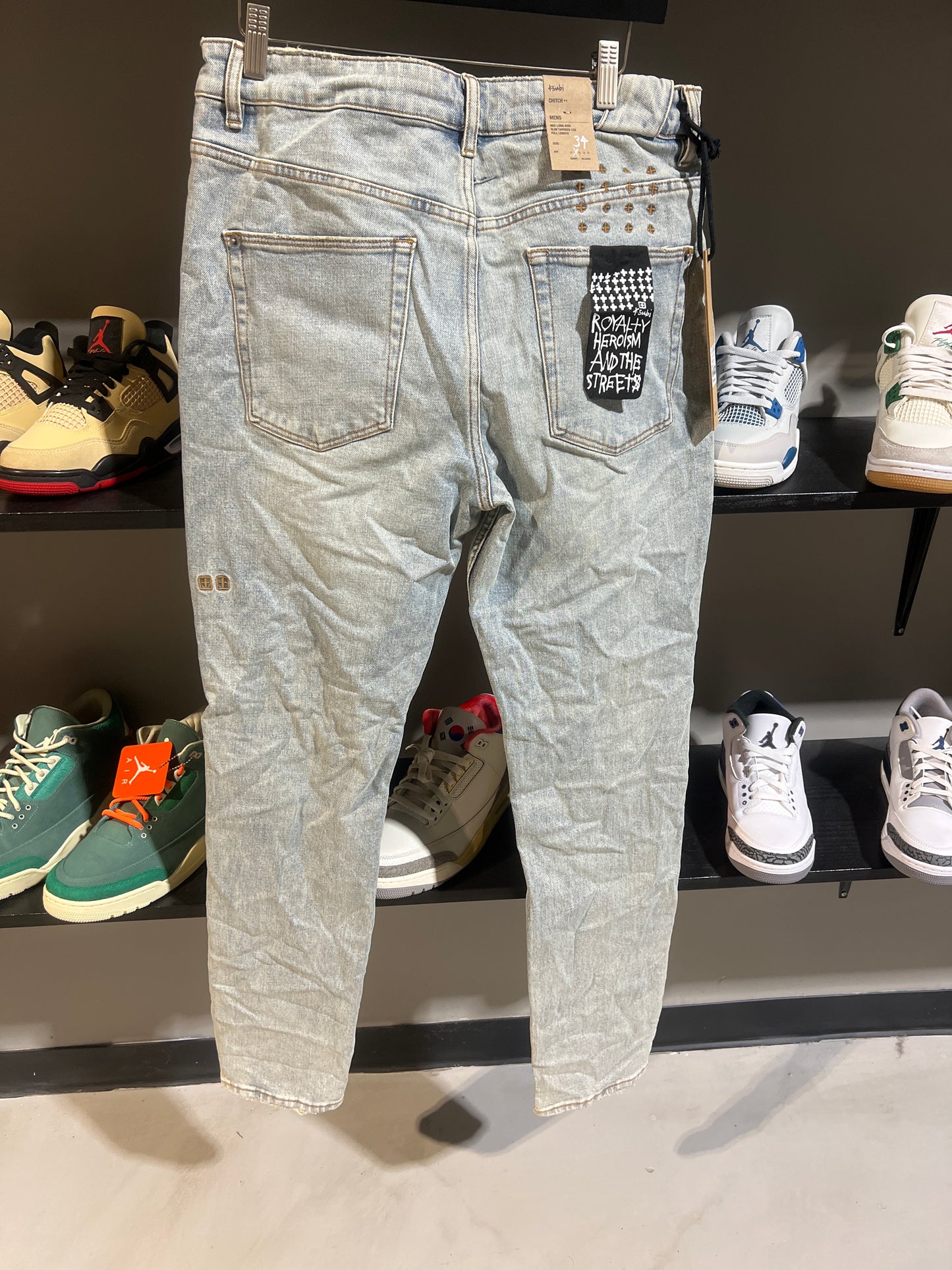 ksubi light wash knee blowout jeans