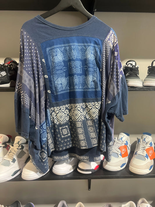 Kapital Blue Paisley Tee - Pre-Owned