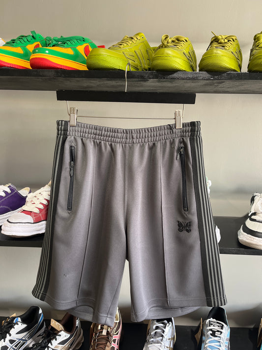 black grey needles shorts