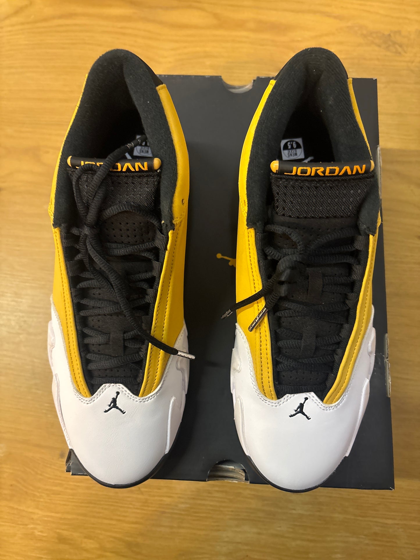 JORDAN 14 GINGER USED SZ 9.5